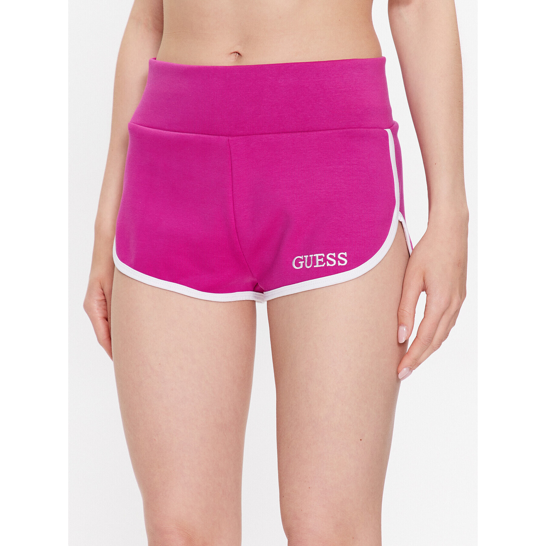 Guess Sportovní kraťasy E3GD05 KBP41 Růžová Regular Fit - Pepit.cz