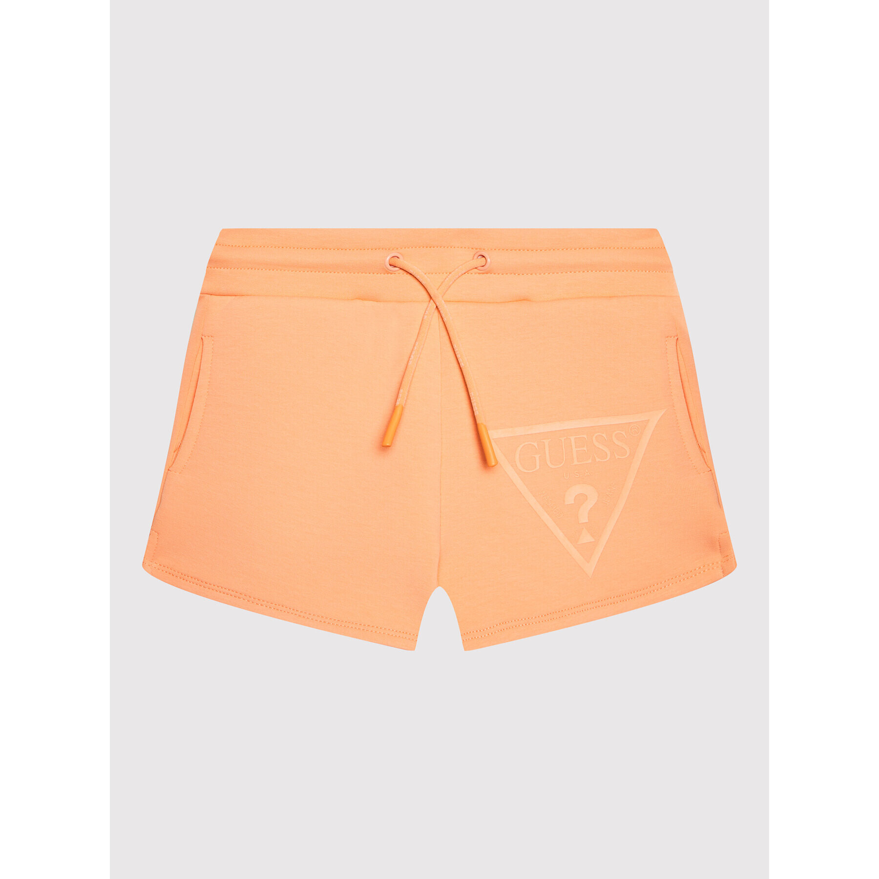 Guess Sportovní kraťasy J2RD08 FL03S Oranžová Regular Fit - Pepit.cz