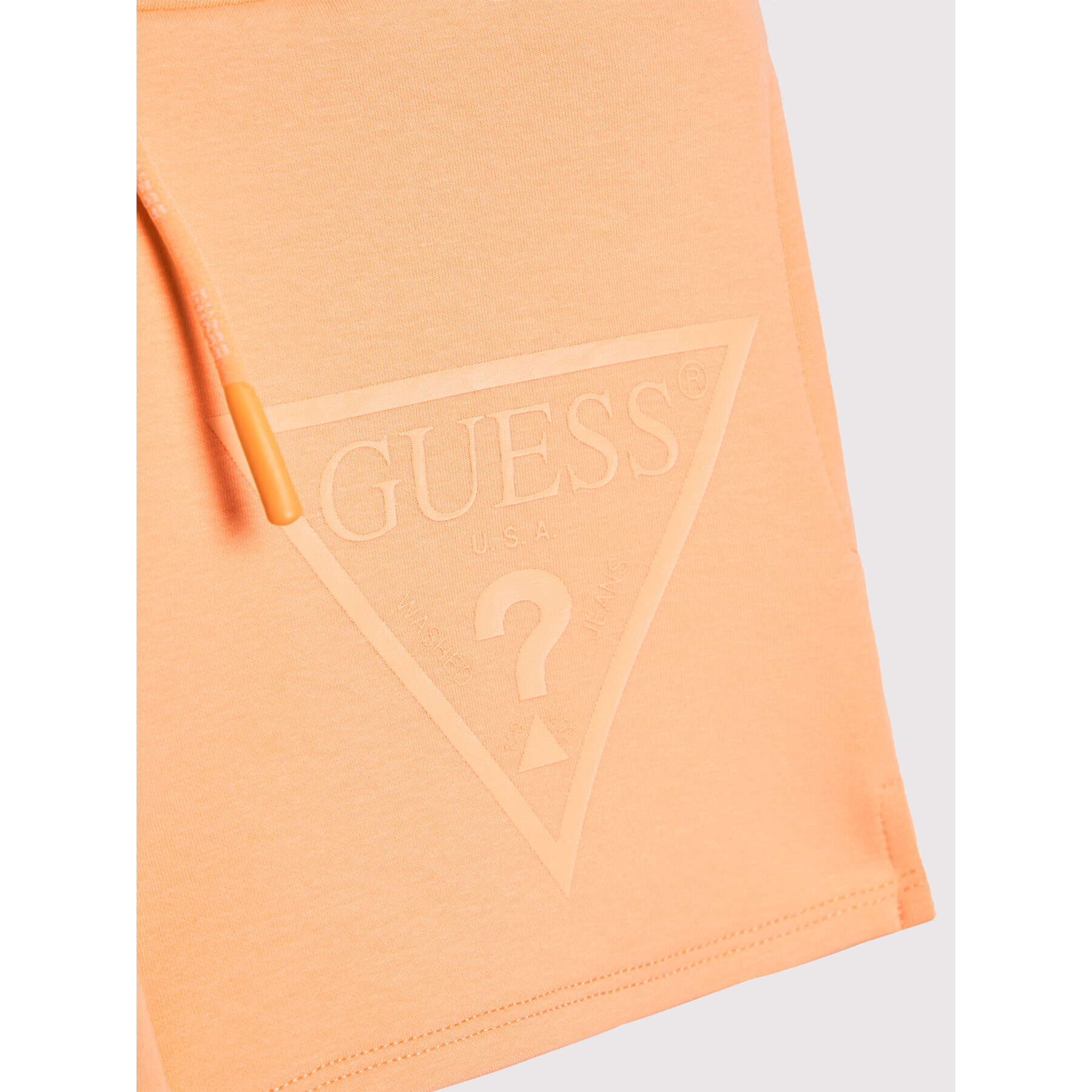 Guess Sportovní kraťasy J2RD08 FL03S Oranžová Regular Fit - Pepit.cz