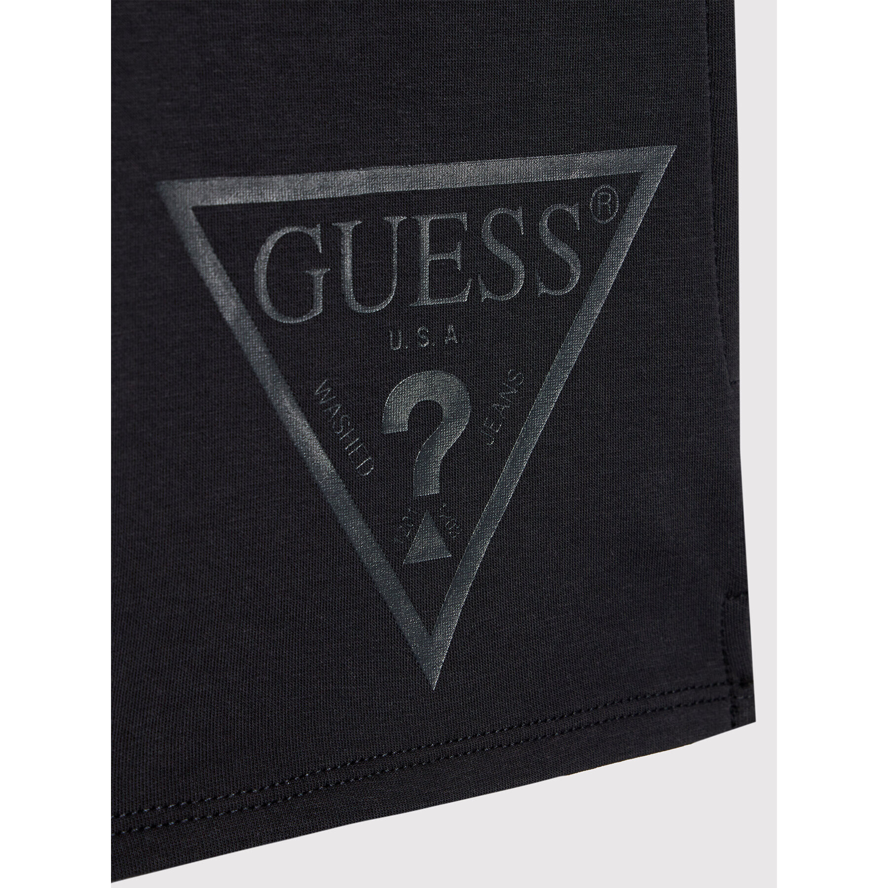 Guess Sportovní kraťasy J2RD08 FL03S Tmavomodrá Regular Fit - Pepit.cz