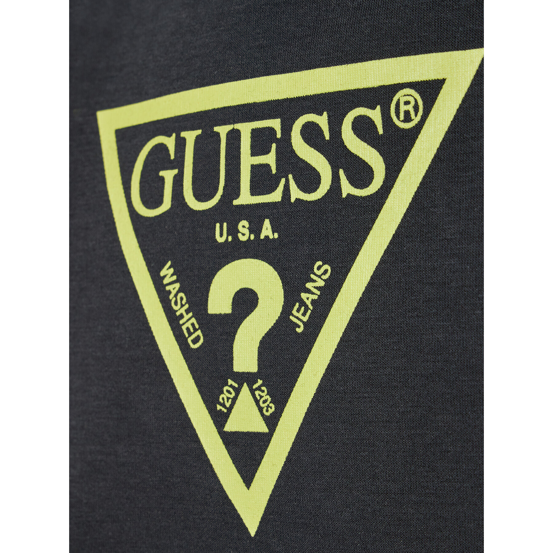 Guess Sportovní kraťasy J2RD08 KAMN2 Černá Regular Fit - Pepit.cz