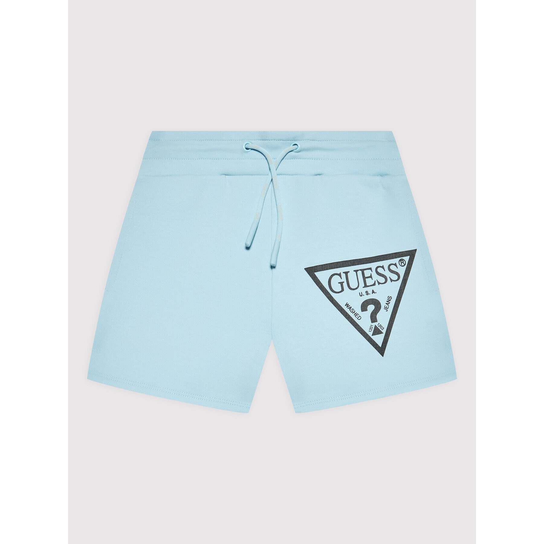 Guess Sportovní kraťasy J2RD08 KAMN2 Modrá Regular Fit - Pepit.cz