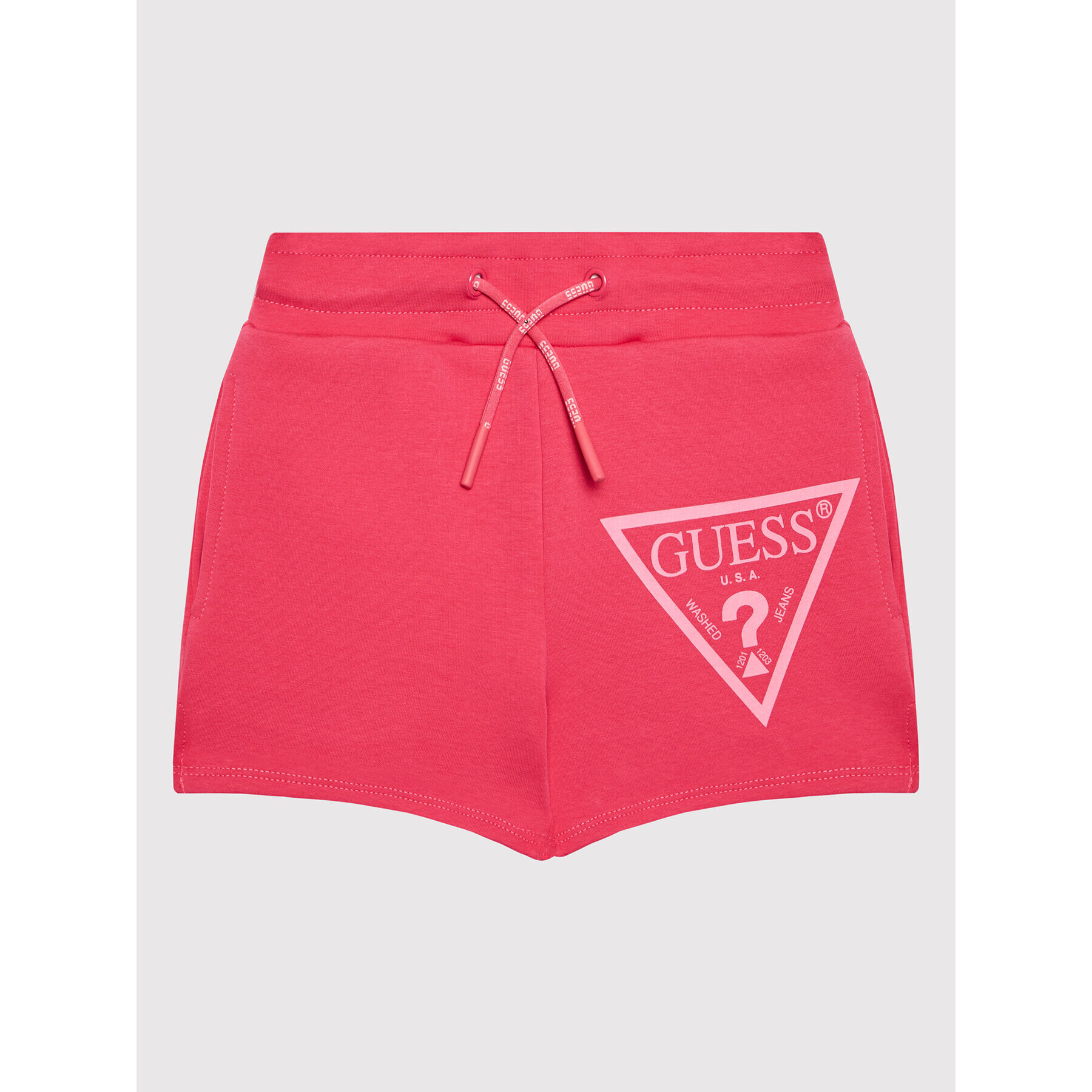 Guess Sportovní kraťasy J2RD08 KAMN2 Růžová Regular Fit - Pepit.cz