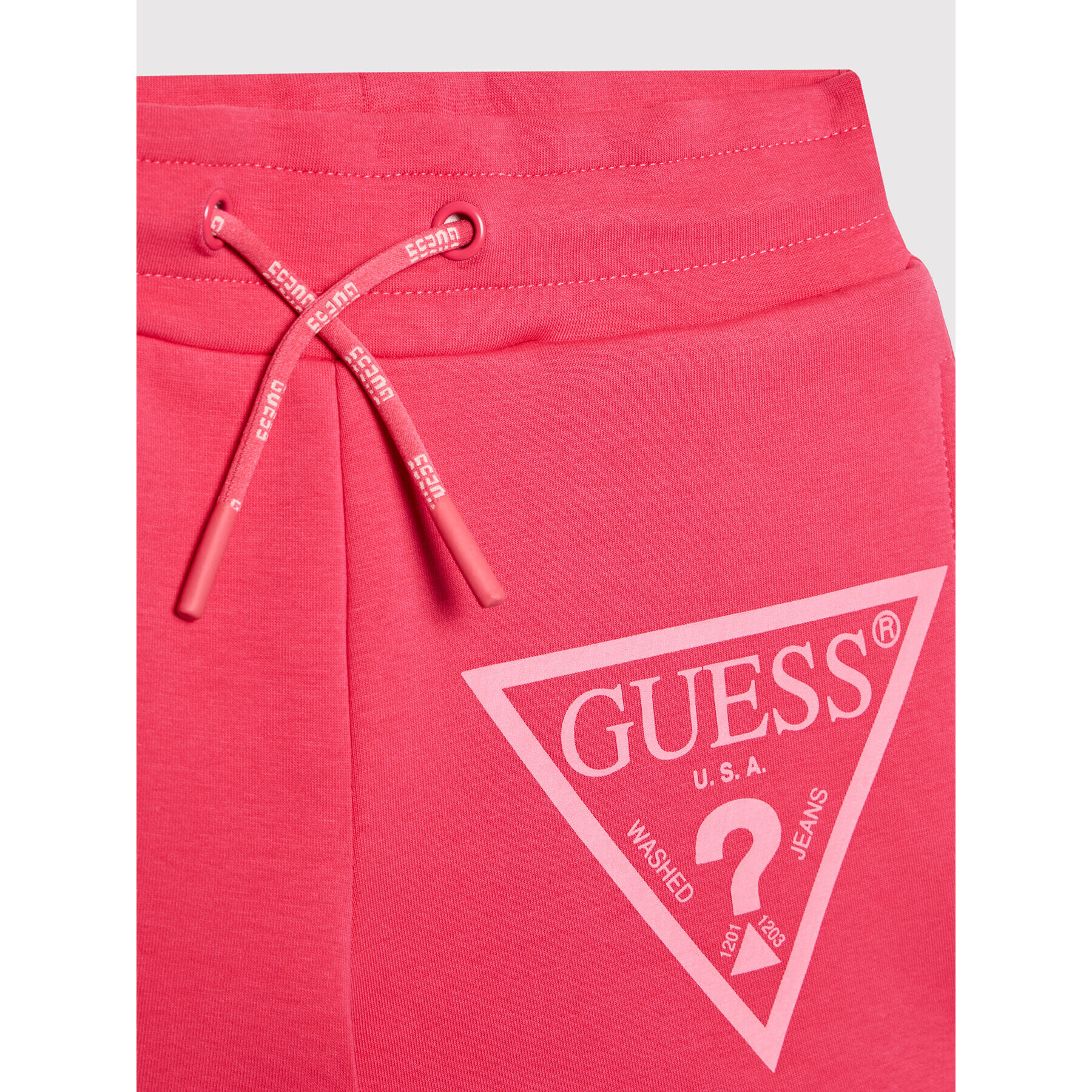 Guess Sportovní kraťasy J2RD08 KAMN2 Růžová Regular Fit - Pepit.cz