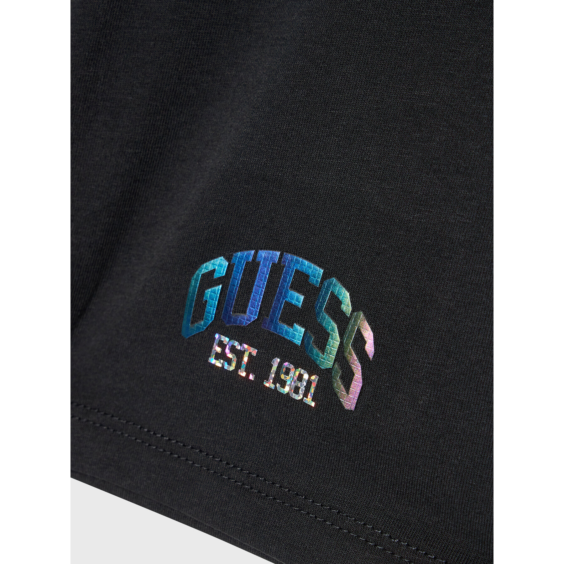 Guess Sportovní kraťasy J3RD09 J1311 Černá Slim Fit - Pepit.cz