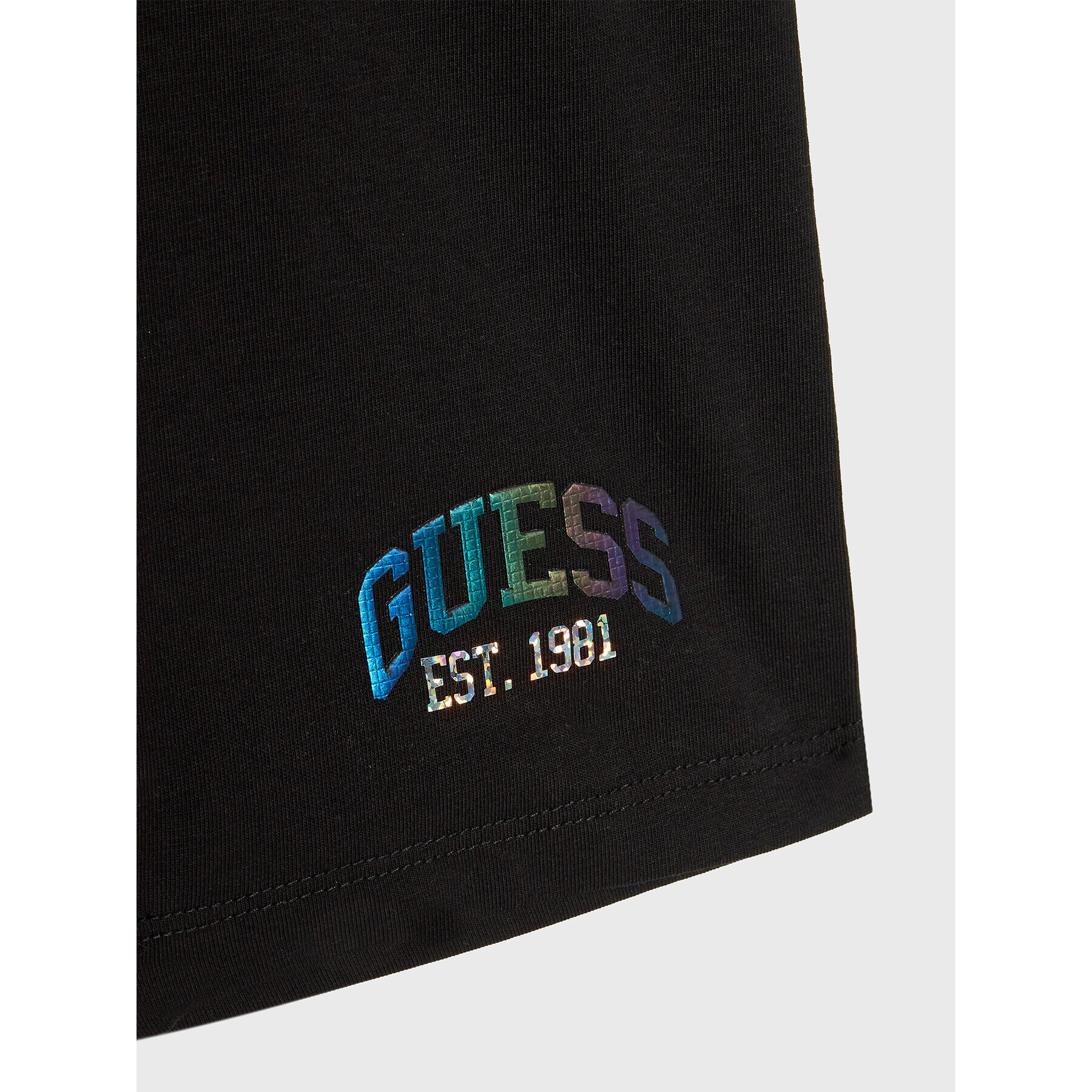 Guess Sportovní kraťasy K3RD02 J1311 Černá Slim Fit - Pepit.cz