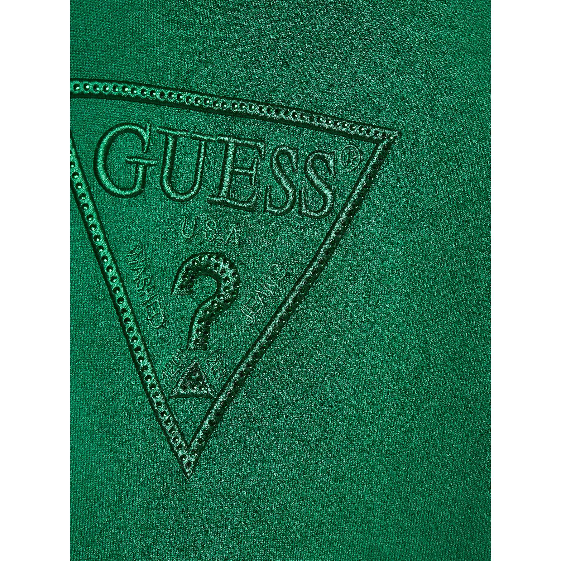 Guess Svetr J1YR00 Z26I0 Zelená Regular Fit - Pepit.cz