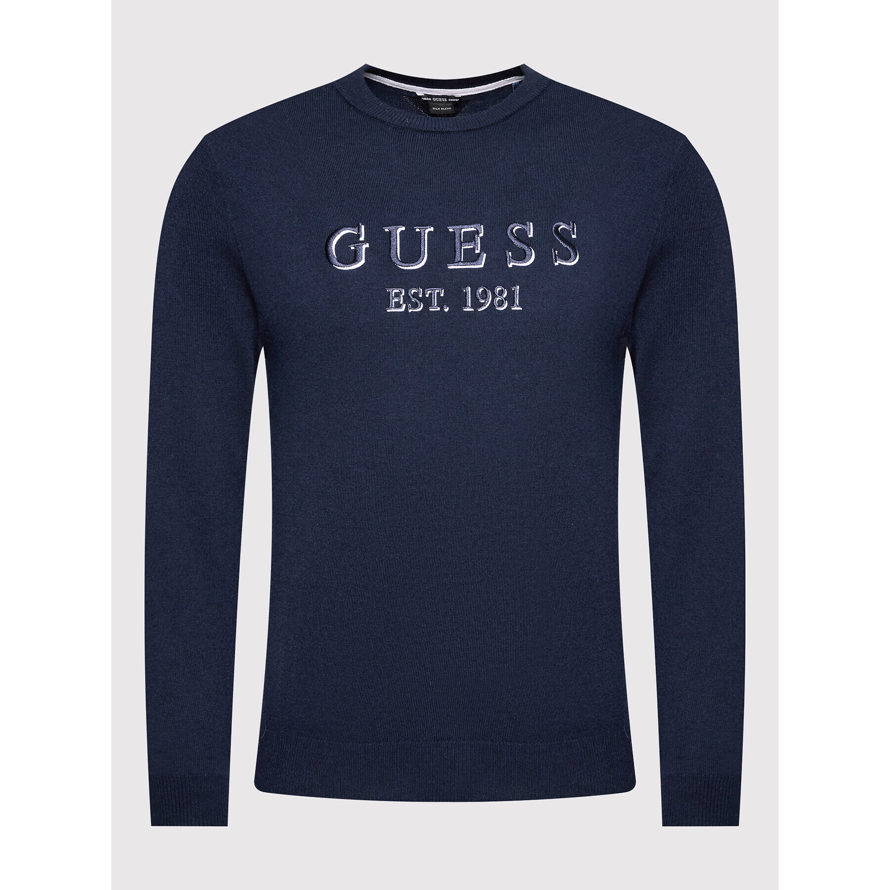 Guess Svetr M2YR02 Z3052 Tmavomodrá Regular Fit - Pepit.cz