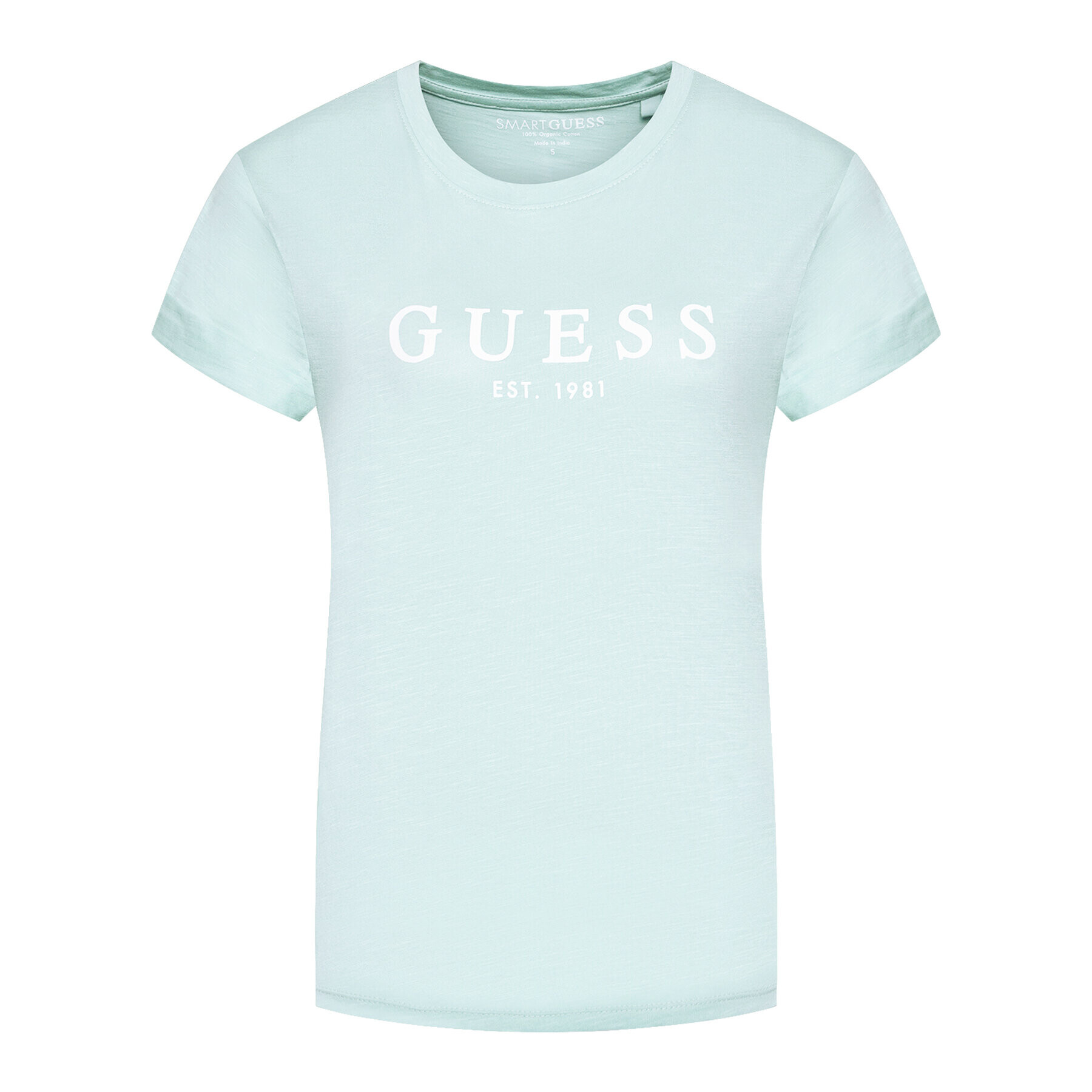 Guess T-Shirt 1981 W0GI69 R8G01 Modrá Regular Fit - Pepit.cz