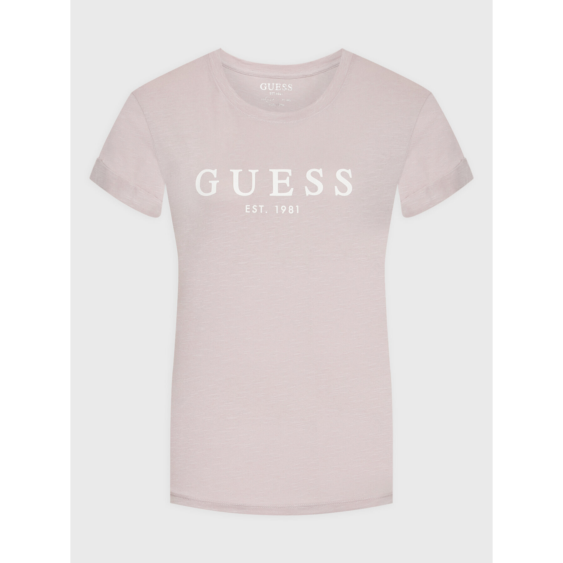 Guess T-Shirt 1981 W2BI68 K8G01 Fialová Regular Fit - Pepit.cz