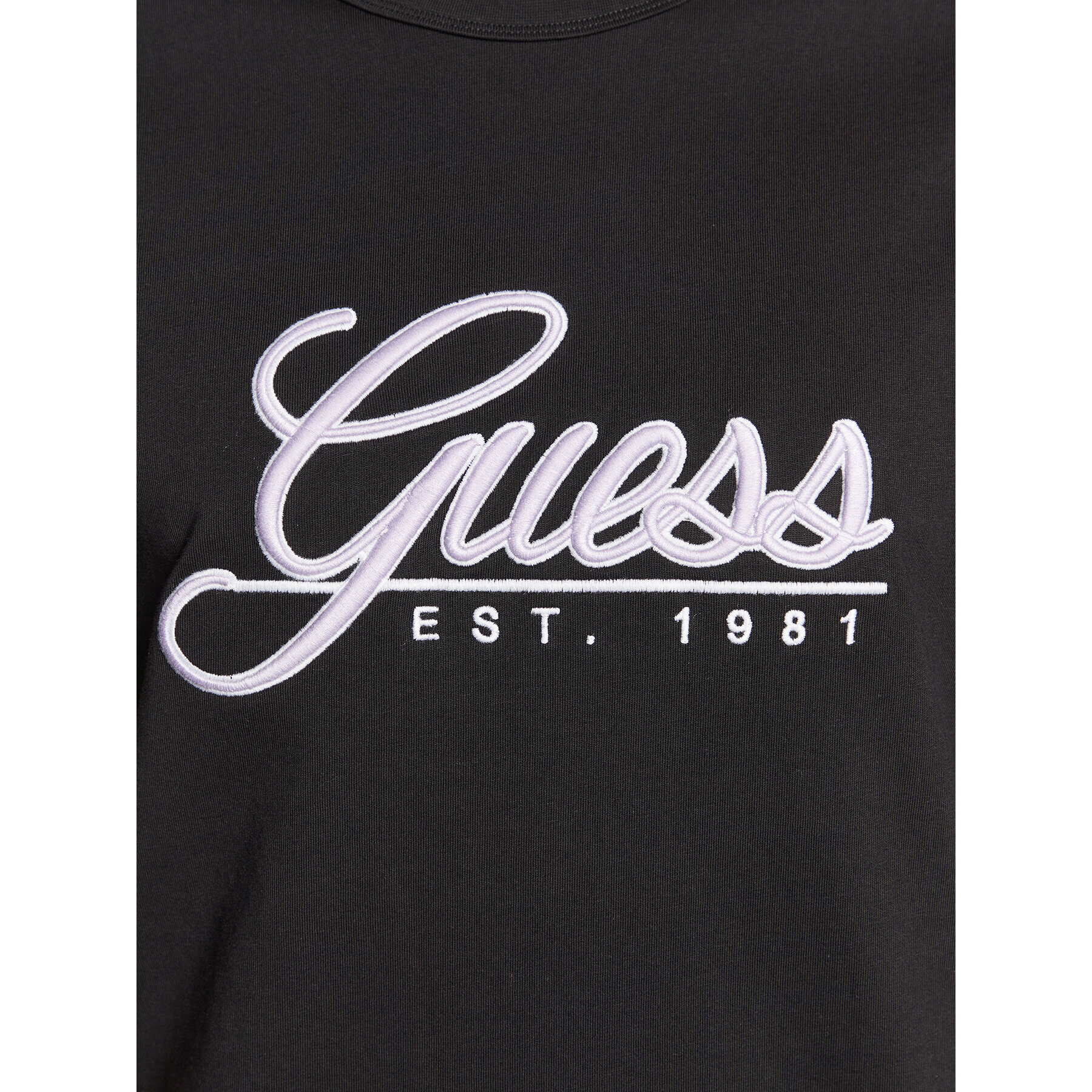 Guess T-Shirt 3D Embro M3GI25 K8FQ4 Černá Regular Fit - Pepit.cz