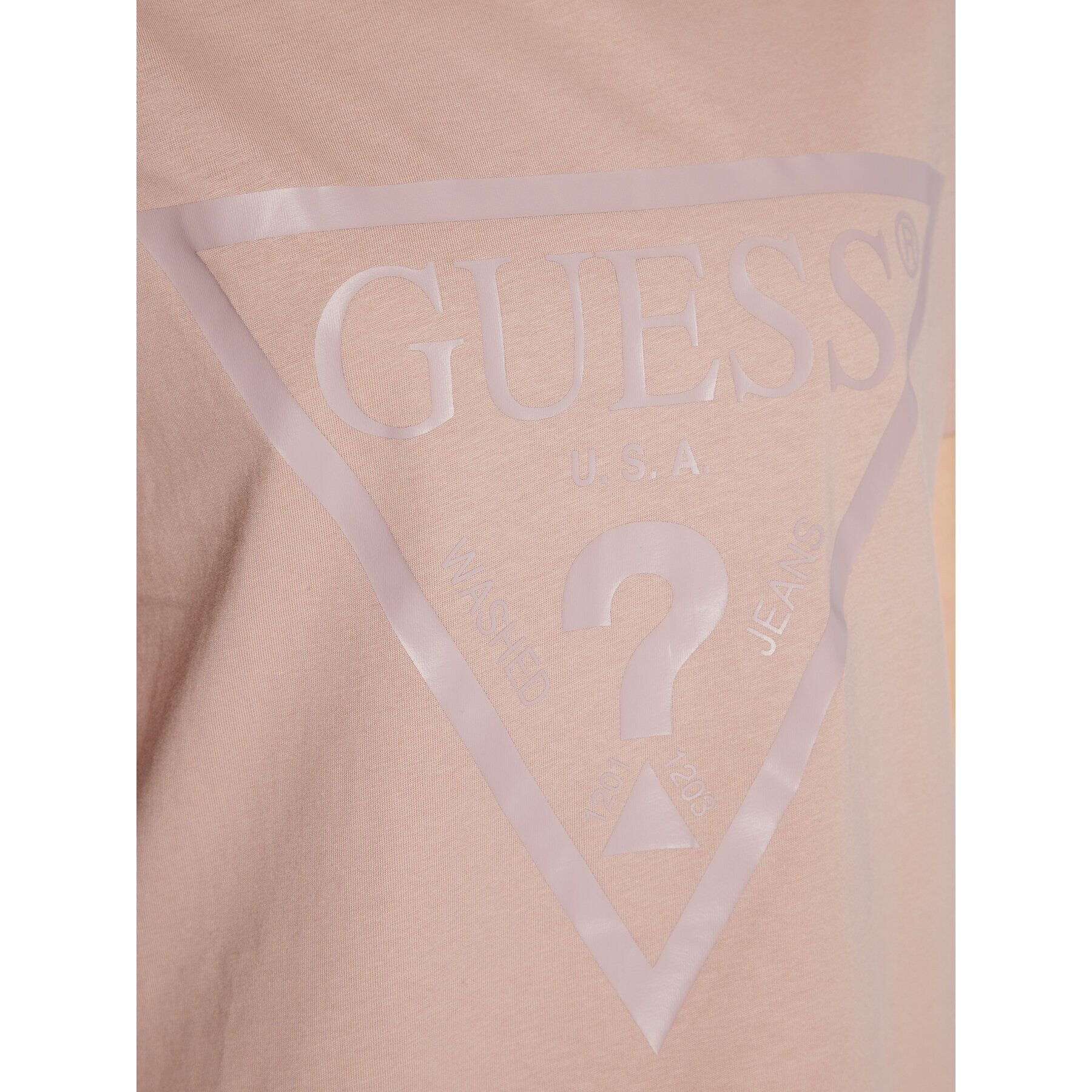 Guess T-Shirt Adele V2YI07 K8HM0 Růžová Regular Fit - Pepit.cz