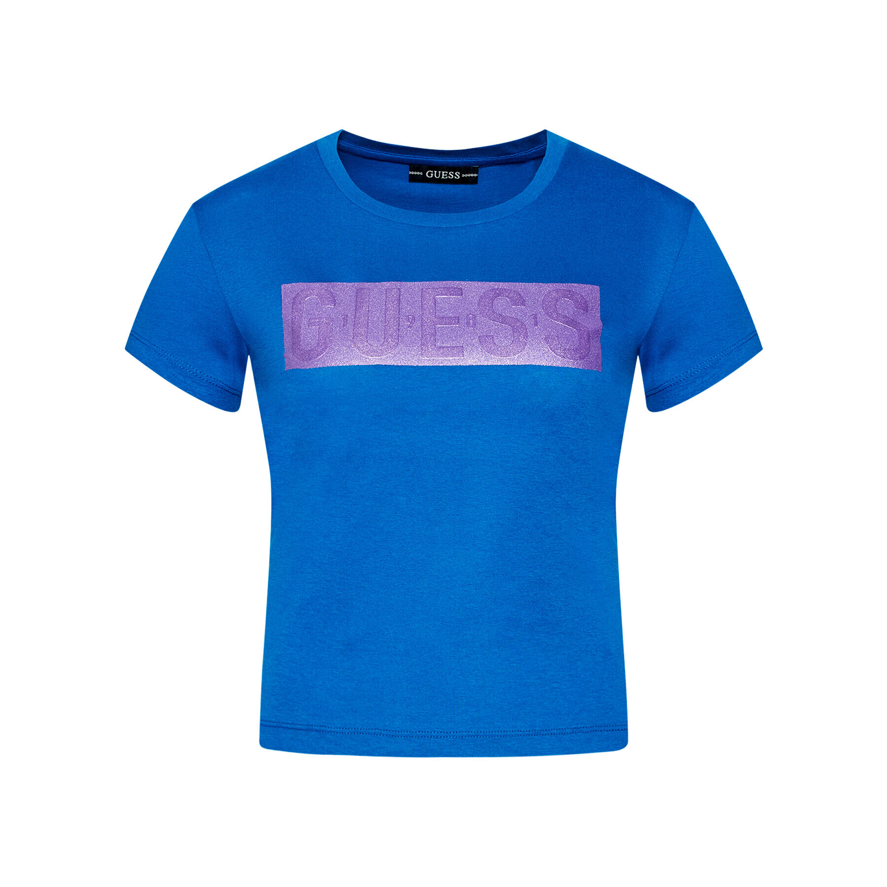 Guess T-Shirt Adria W1RI05 JA900 Modrá Regular Fit - Pepit.cz