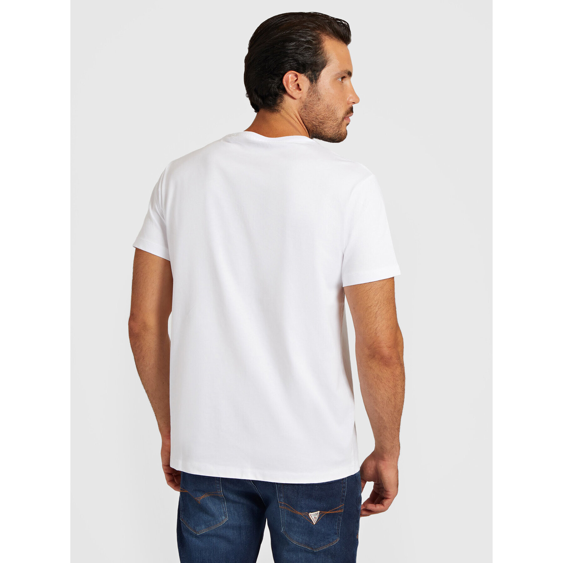 Guess T-Shirt Ardis M2BI56 I3Z14 Bílá Regular Fit - Pepit.cz