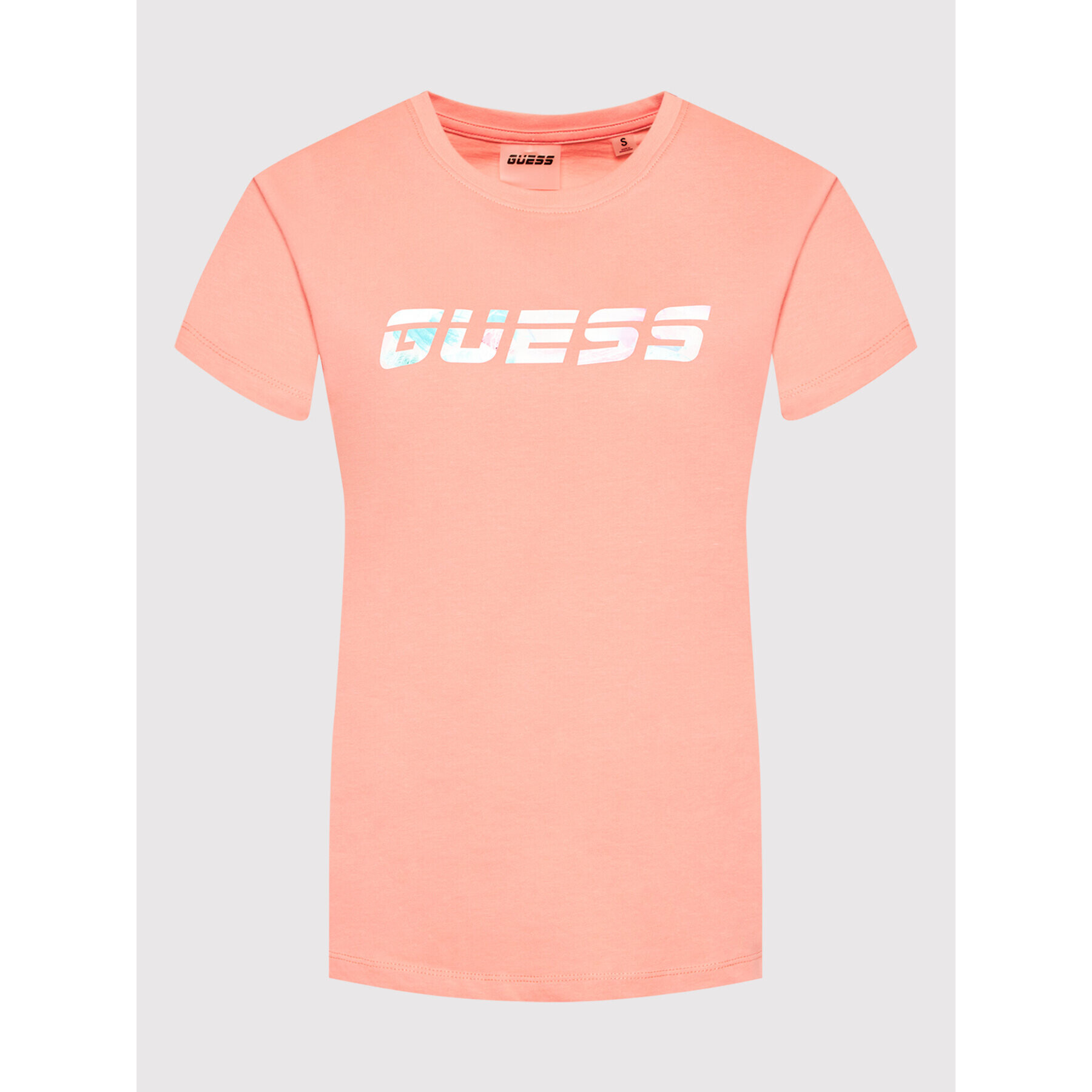 Guess T-Shirt Bessie V2GI07 I3Z11 Růžová Regular Fit - Pepit.cz