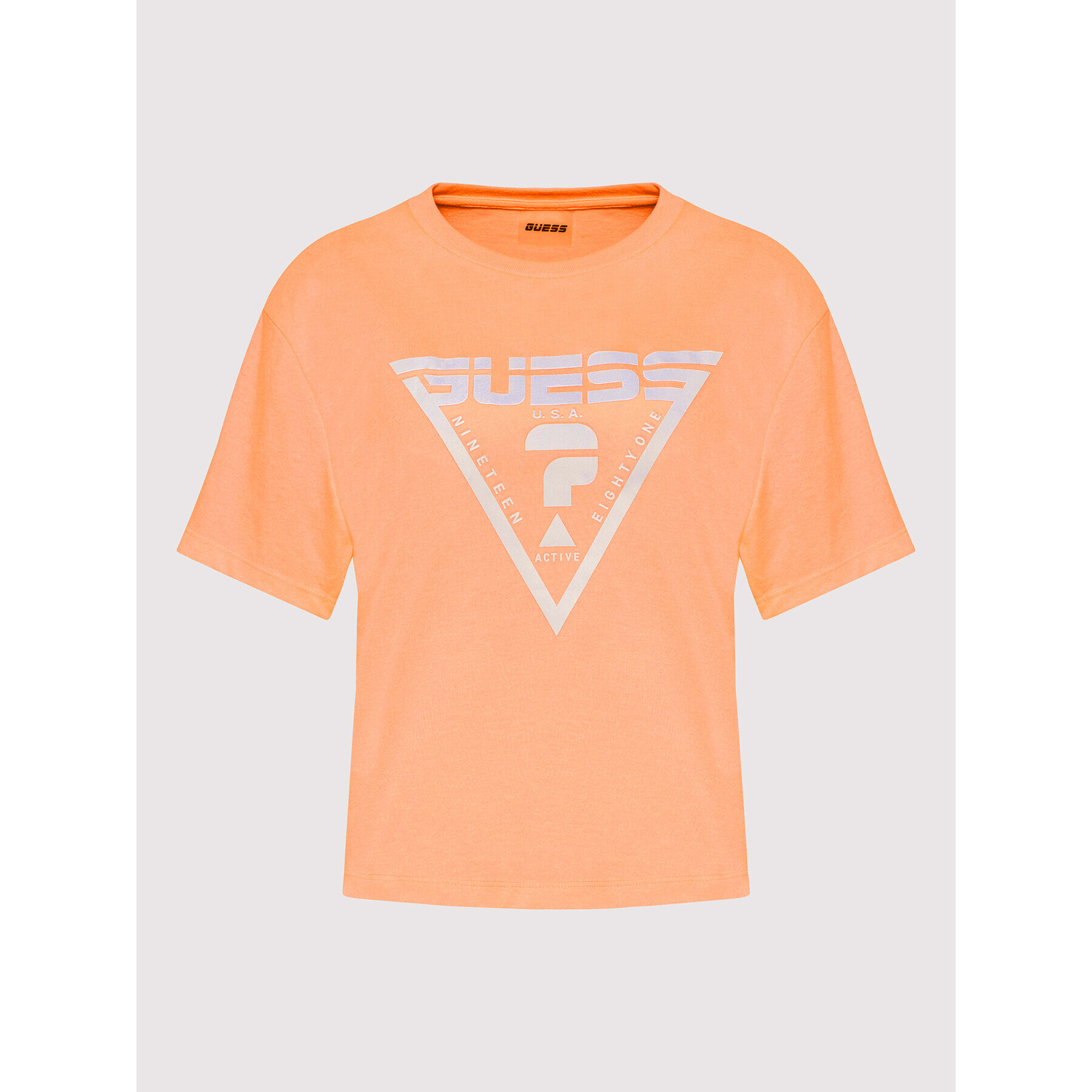 Guess T-Shirt Caren O1BA70 JR06Z Oranžová Relaxed Fit - Pepit.cz