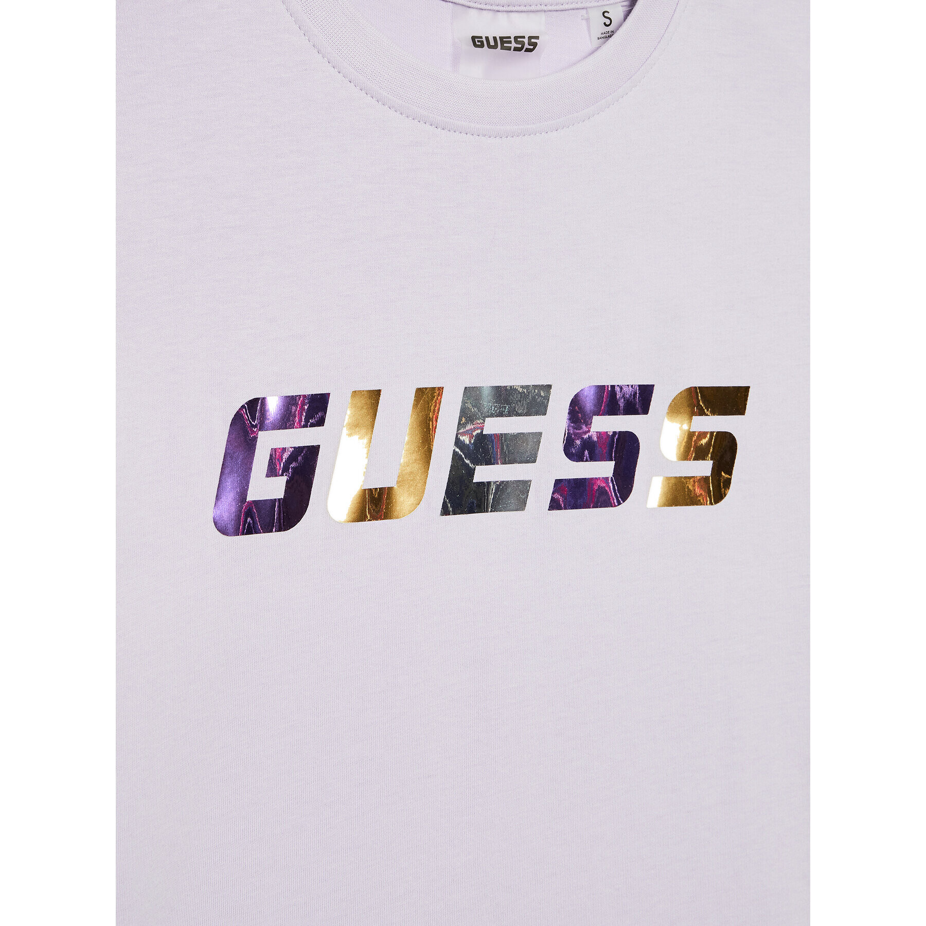 Guess T-Shirt Chryssa V2YI04 I3Z11 Fialová Regular Fit - Pepit.cz