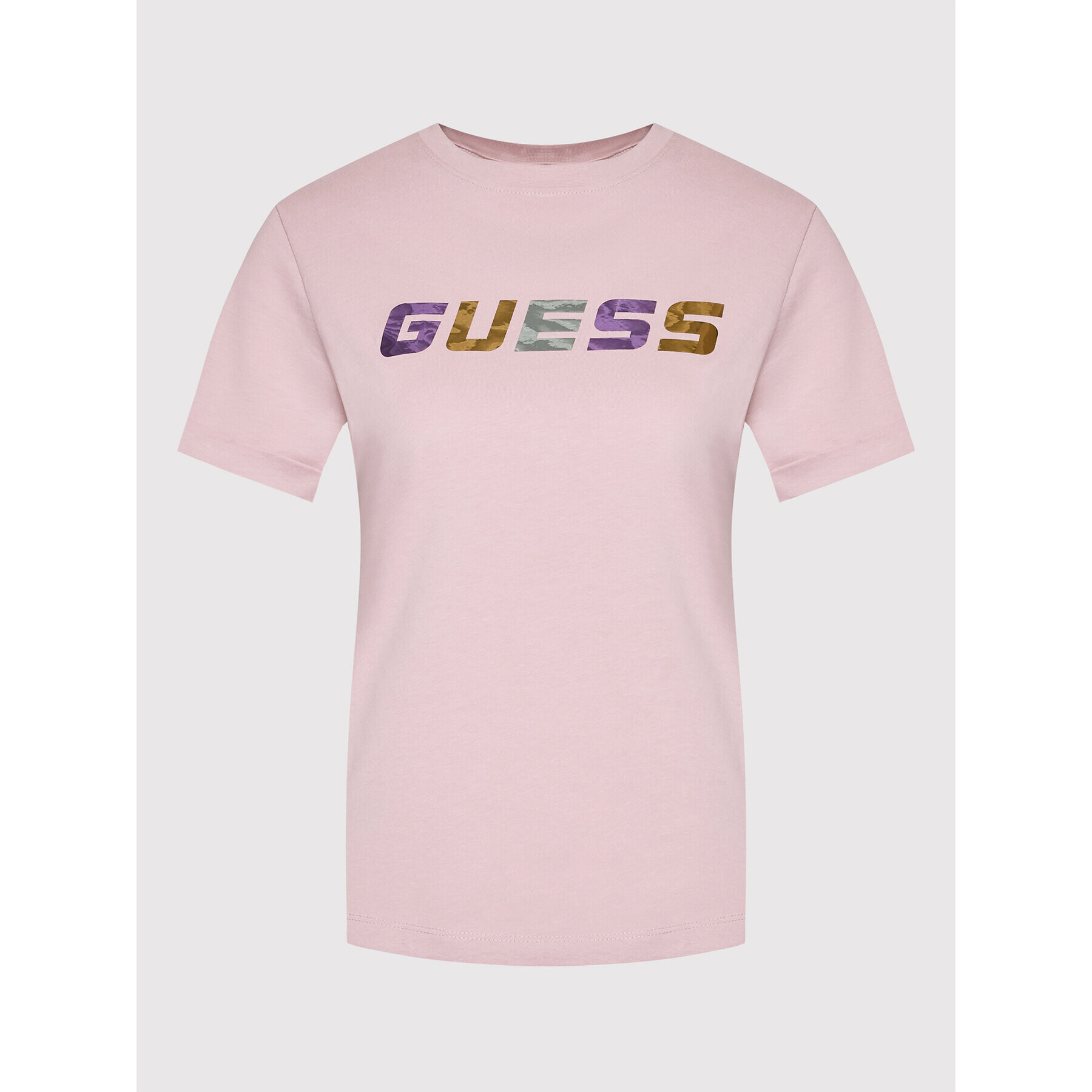 Guess T-Shirt Chryssa V2YI04 I3Z11 Růžová Regular Fit - Pepit.cz