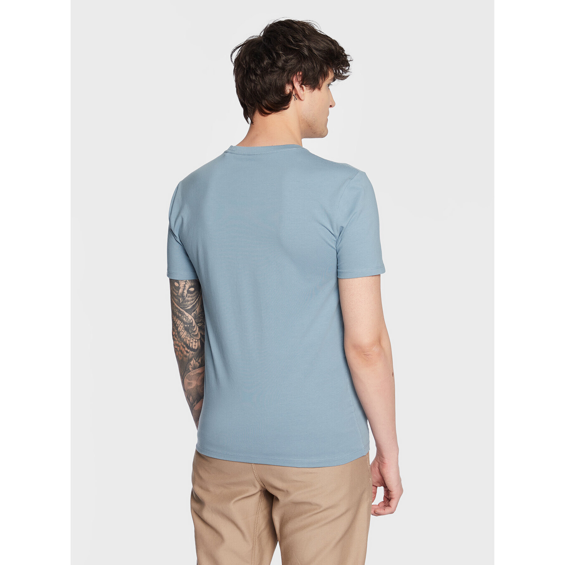 Guess T-Shirt Core M2YI24 J1311 Modrá Slim Fit - Pepit.cz