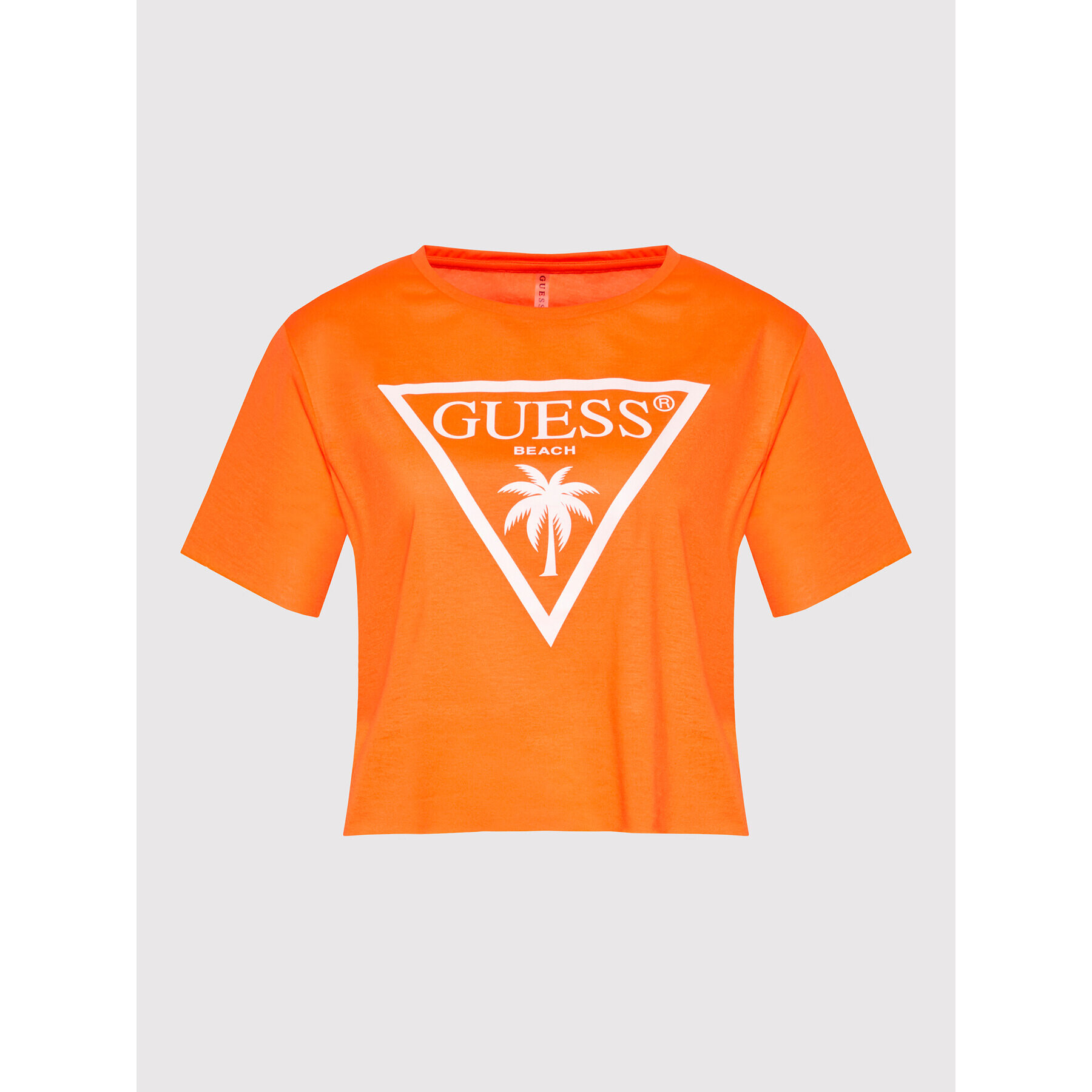 Guess T-Shirt E02I01 KB9I0 Oranžová Regular Fit - Pepit.cz