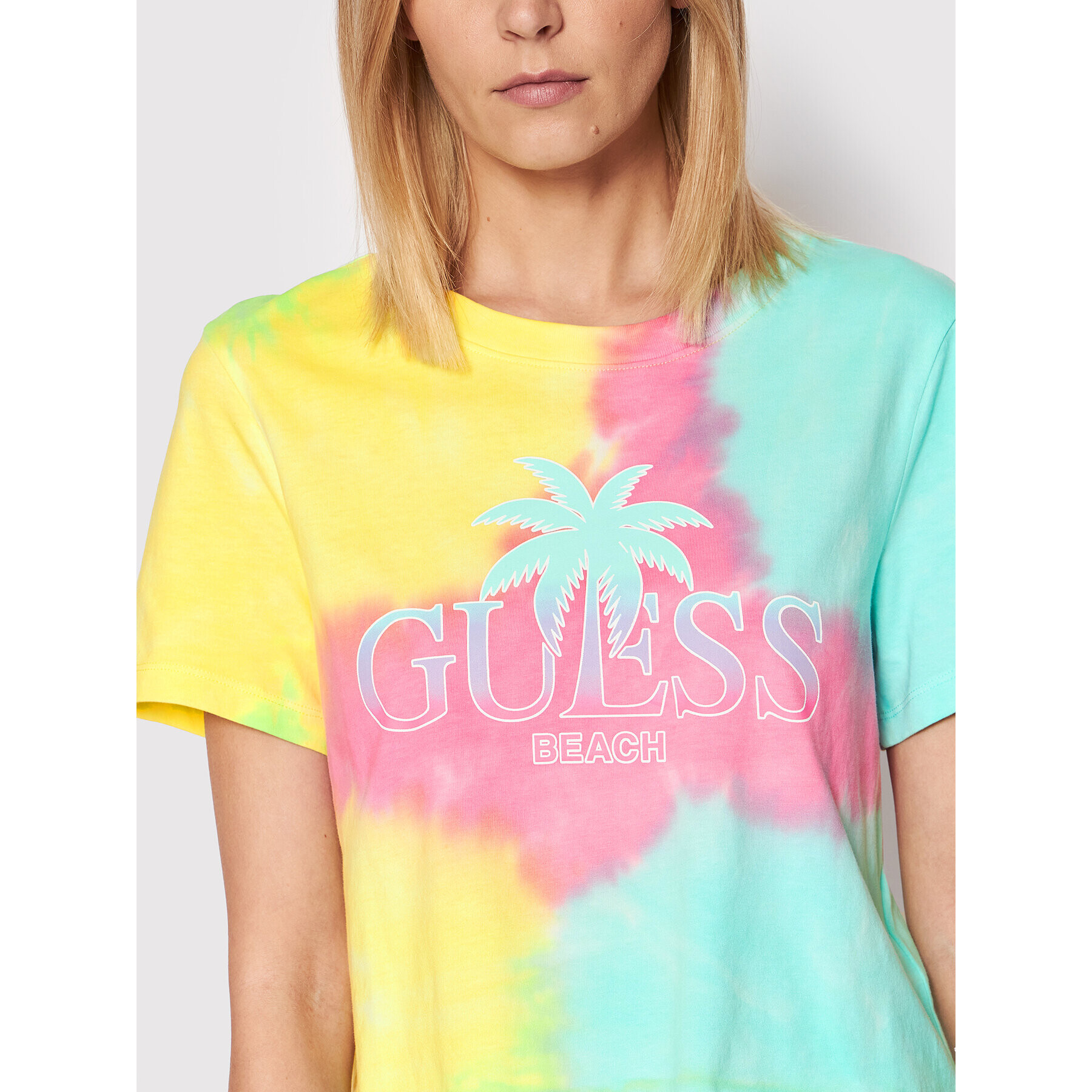 Guess T-Shirt E2GI00 I3Z00 Barevná Regular Fit - Pepit.cz