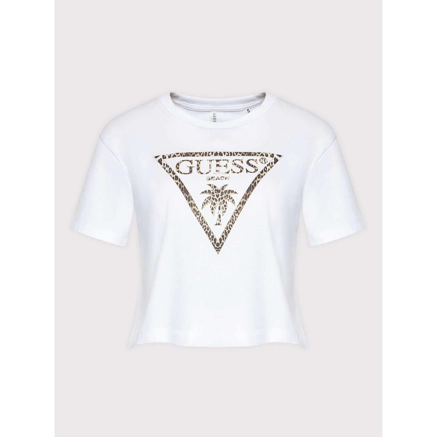 Guess T-Shirt E2GI03 K8HM0 Bílá Regular Fit - Pepit.cz