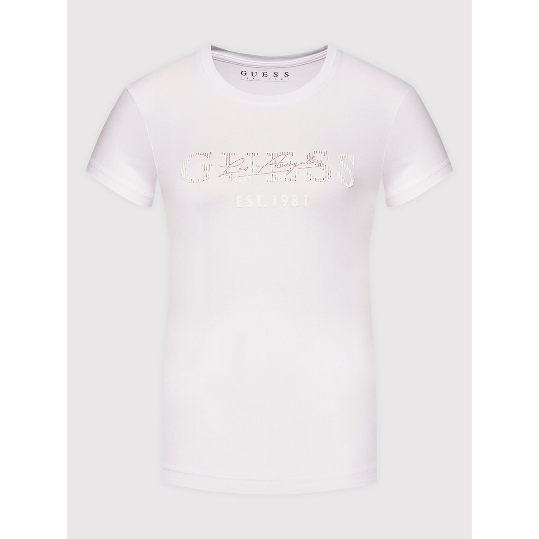 Guess T-Shirt Enara W1BI02 J1311 Bílá Regular Fit - Pepit.cz