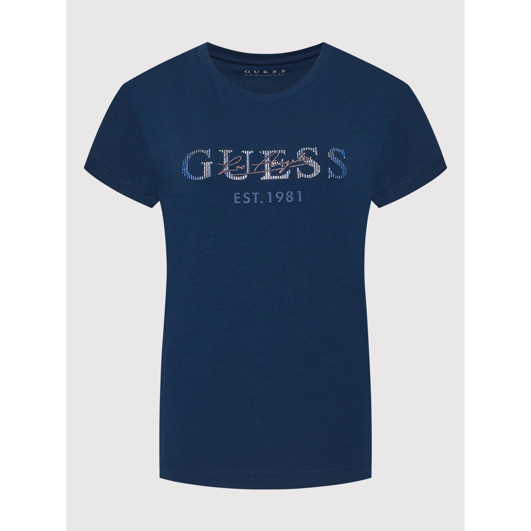 Guess T-Shirt Enara W1BI02 J1311 Tmavomodrá Regular Fit - Pepit.cz