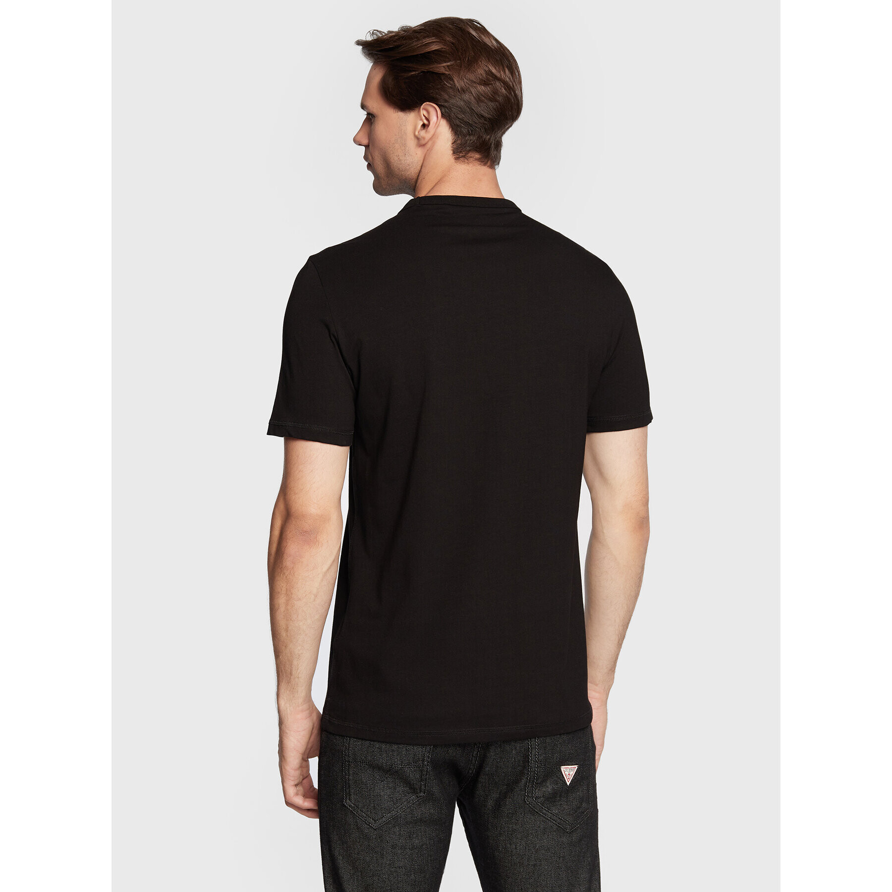 Guess T-Shirt Eskil M2BI26 J1314 Černá Slim Fit - Pepit.cz