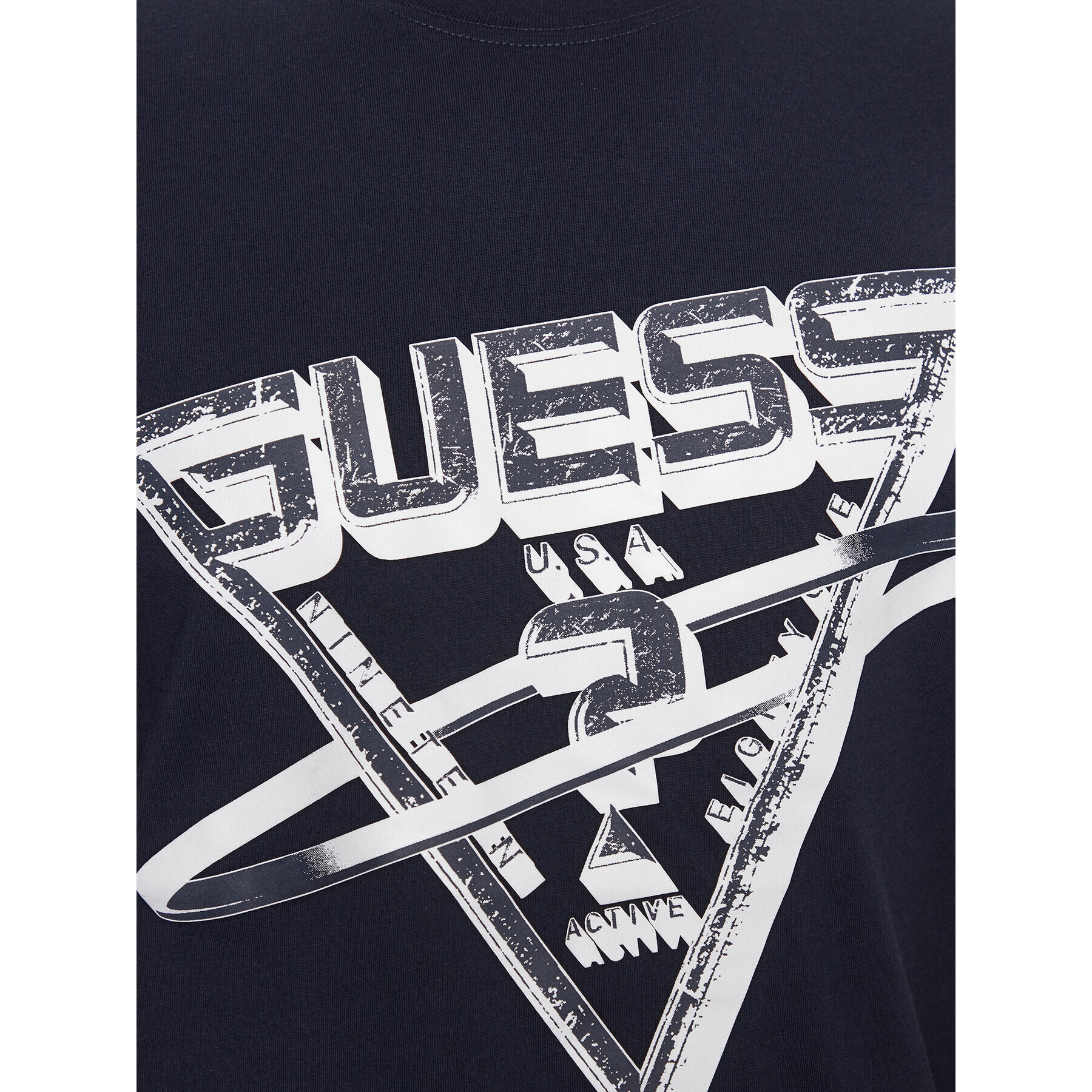 Guess T-Shirt Esmund Z3YI09 I3Z14 Tmavomodrá Regular Fit - Pepit.cz