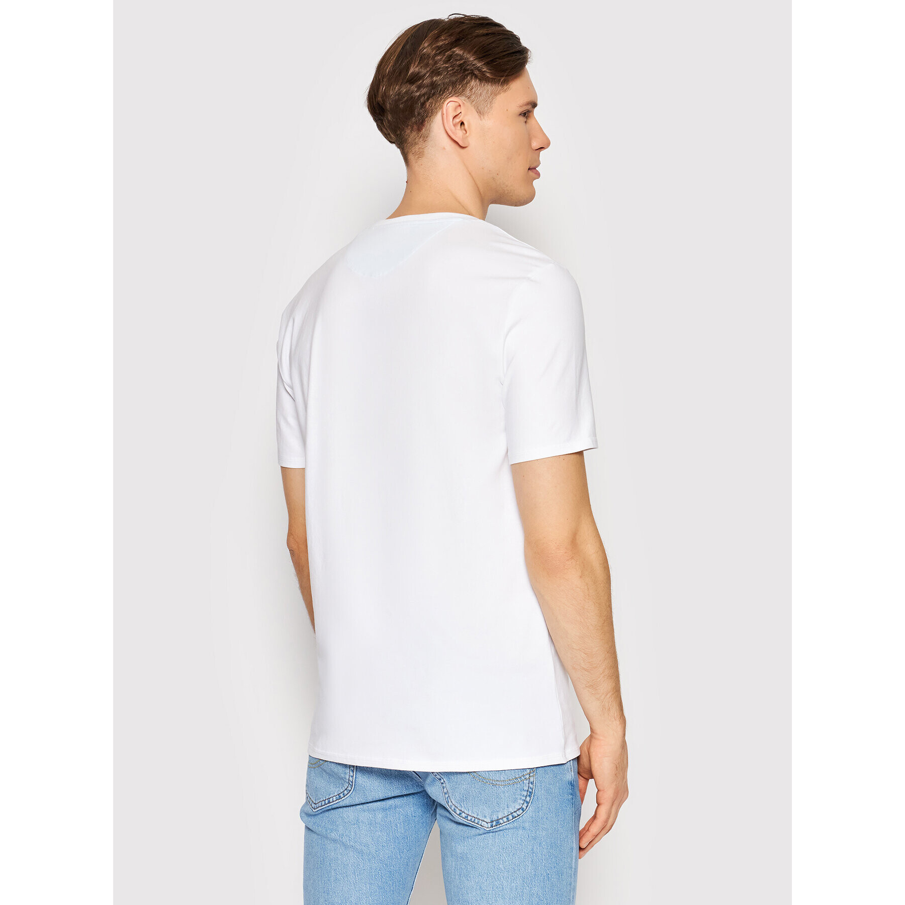 Guess T-Shirt F2GI00 J1311 Bílá Slim Fit - Pepit.cz