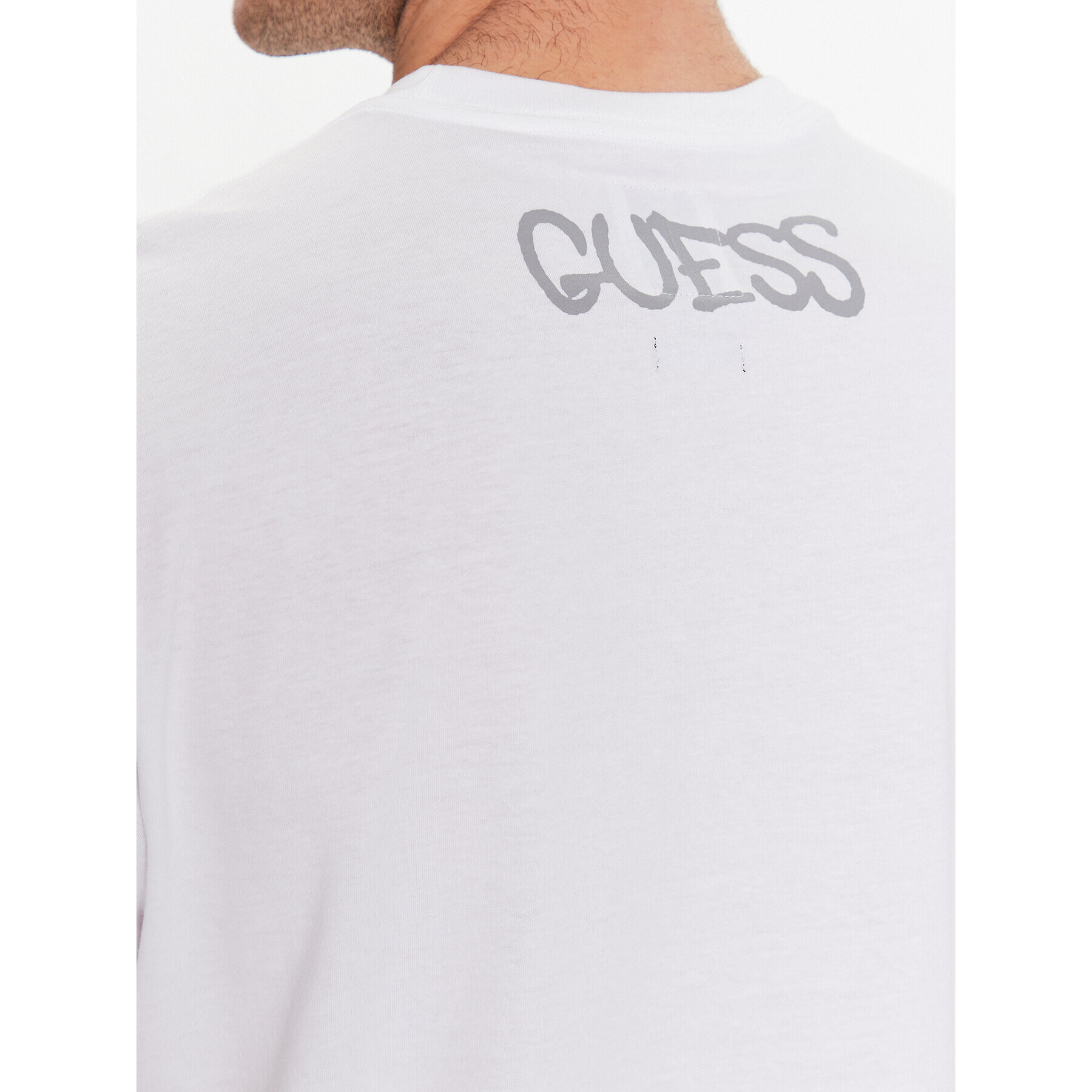 Guess T-Shirt Flower M3GI68 K9RM3 Bílá Regular Fit - Pepit.cz