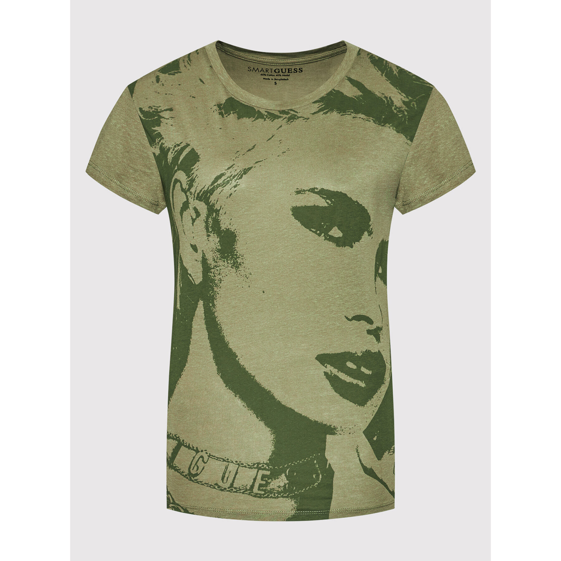 Guess T-Shirt Girl Easy W1BI05 K9SN2 Zelená Regular Fit - Pepit.cz