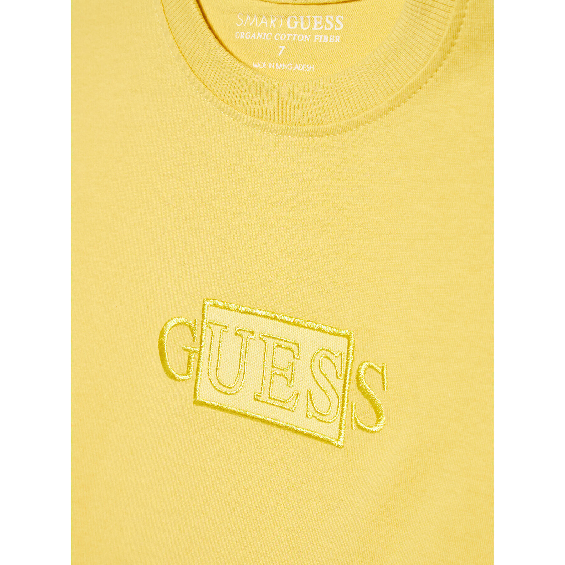 Guess T-Shirt H2GJ00 I3Z11 Žlutá Regular Fit - Pepit.cz