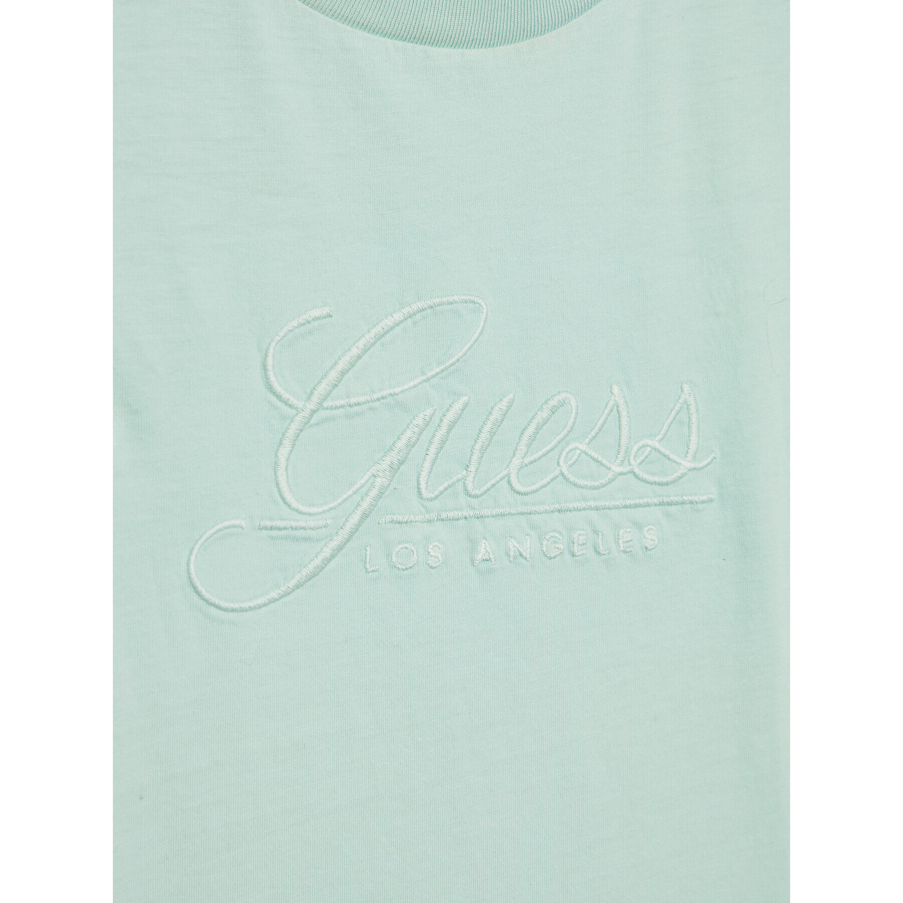 Guess T-Shirt H2RJ08 RA260 Zelená Regular Fit - Pepit.cz