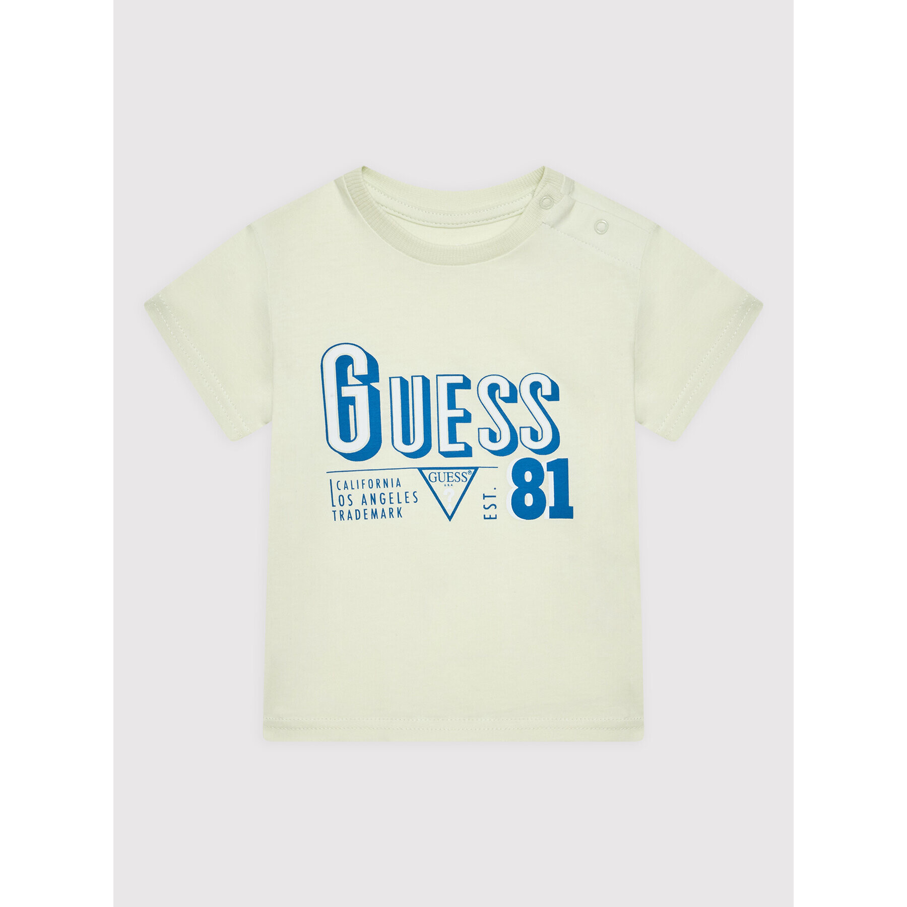 Guess T-Shirt I2GI04 K8HM0 Zelená Regular Fit - Pepit.cz