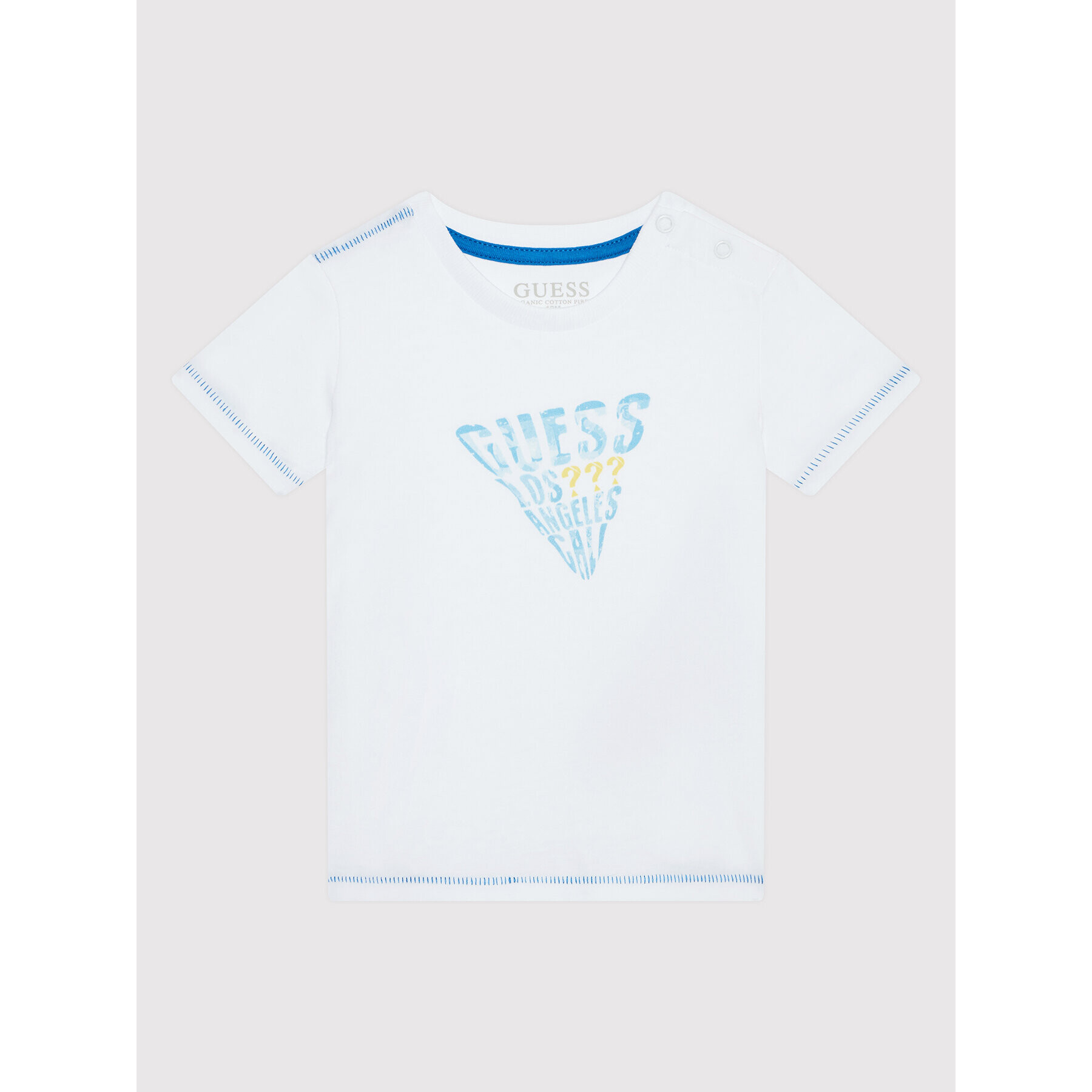 Guess T-Shirt I2GI05 K8HM0 Bílá Regular Fit - Pepit.cz