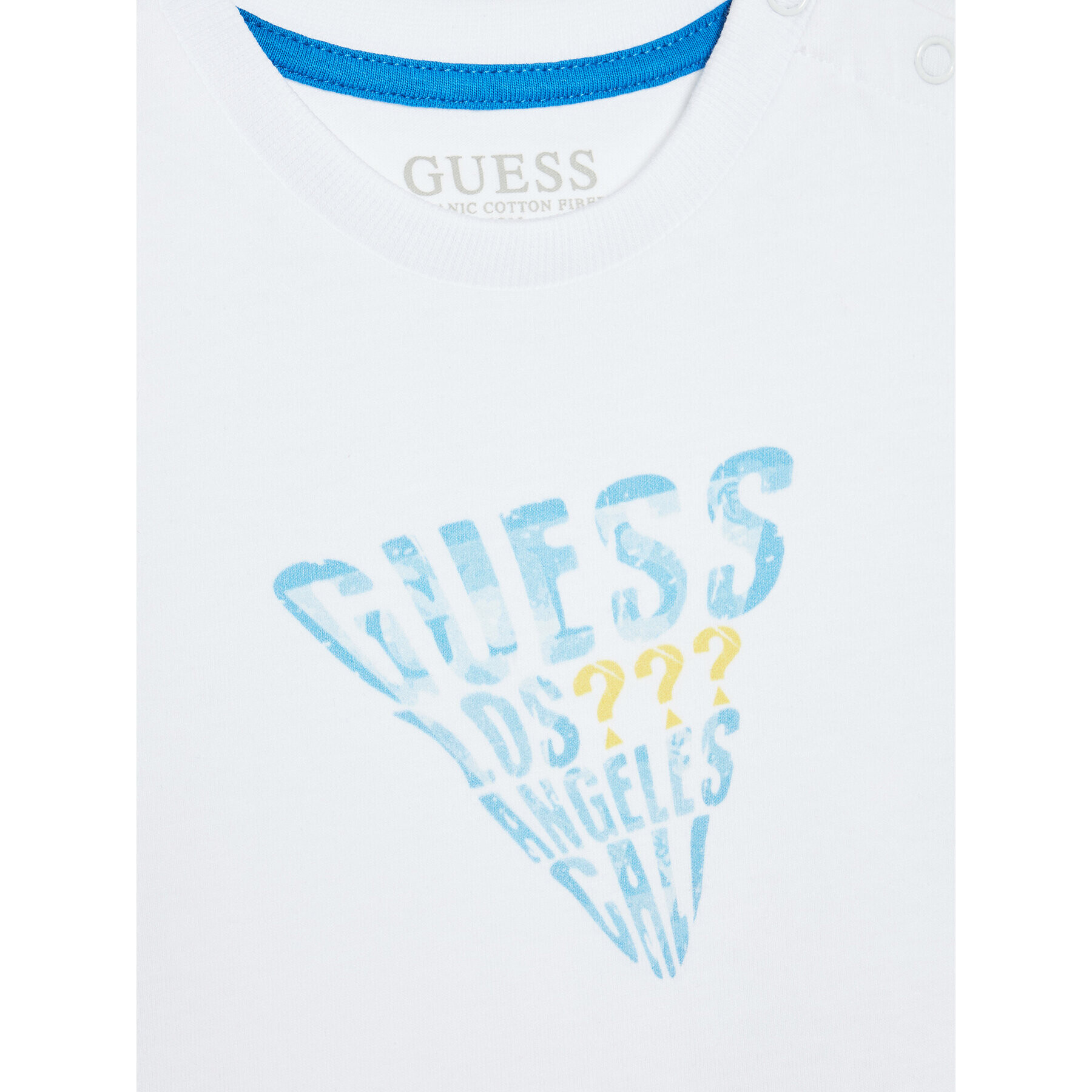 Guess T-Shirt I2GI05 K8HM0 Bílá Regular Fit - Pepit.cz