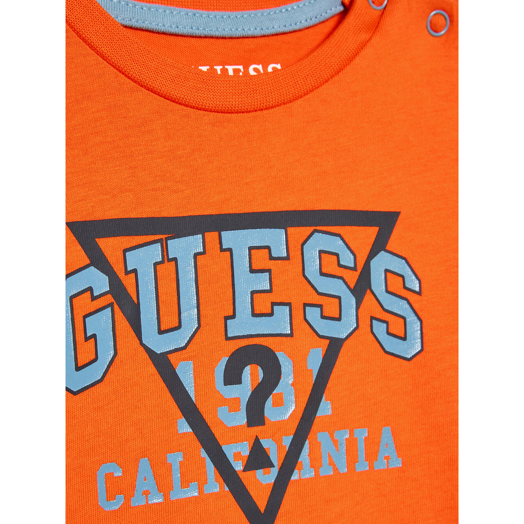 Guess T-Shirt I3RI03 K8HM0 Oranžová Regular Fit - Pepit.cz