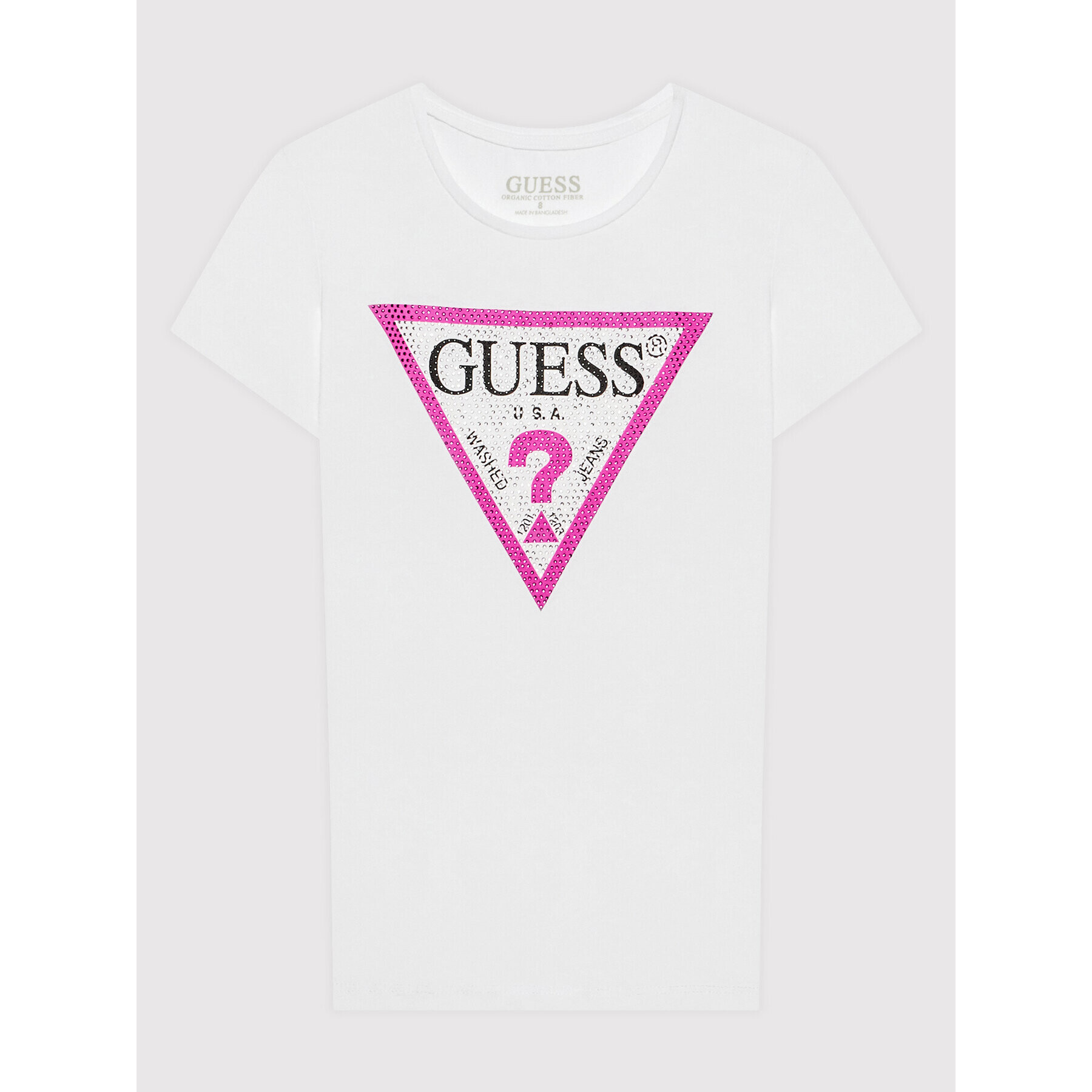 Guess T-Shirt J1YI35 K6YW1 Bílá Regular Fit - Pepit.cz