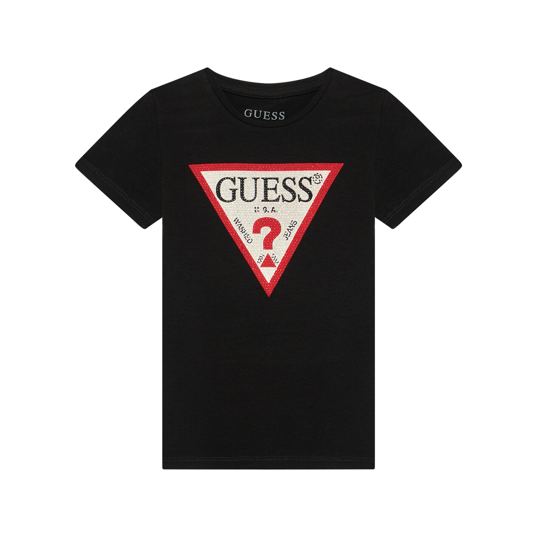 Guess T-Shirt J1YI35 K6YW1 Černá Regular Fit - Pepit.cz