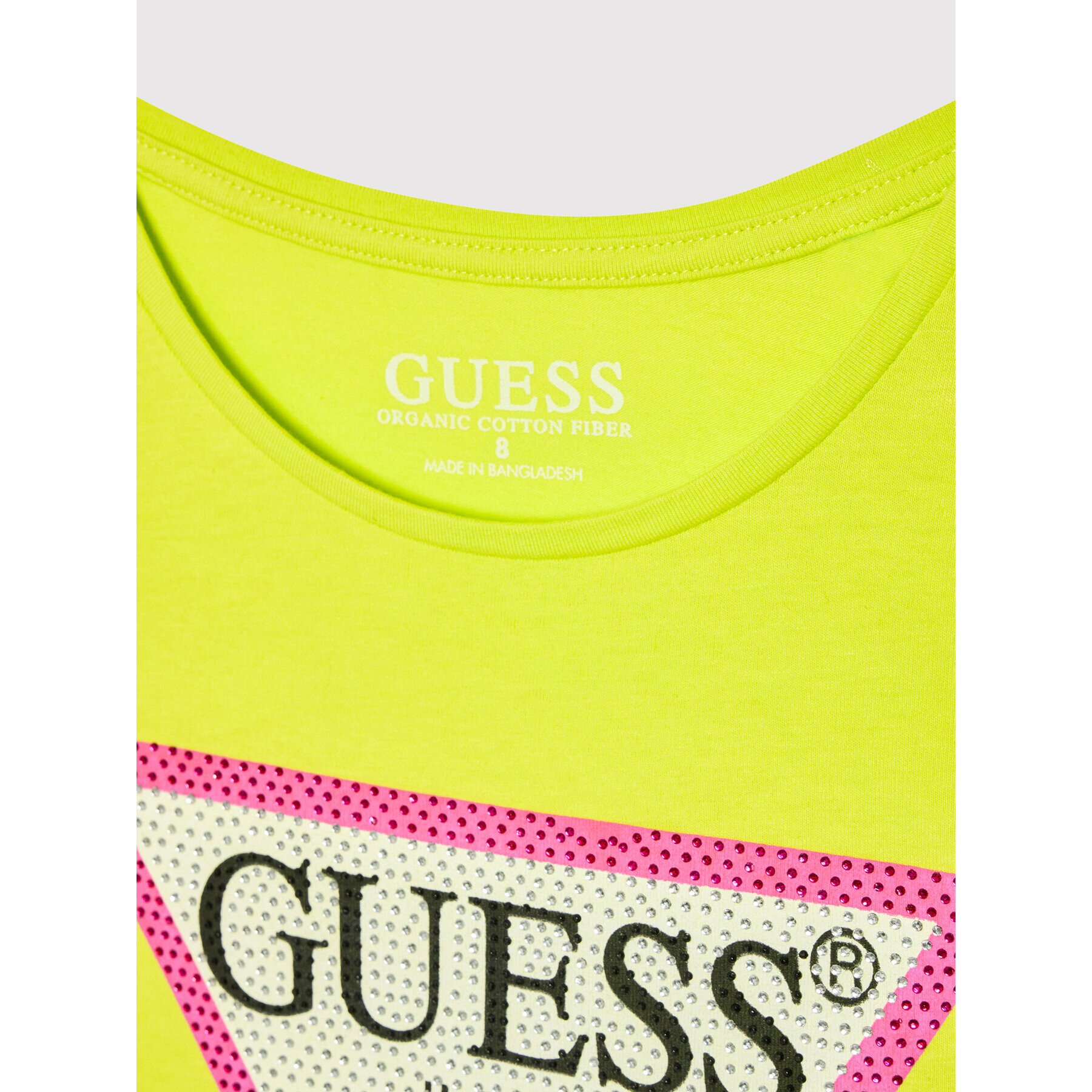 Guess T-Shirt J1YI35 K6YW1 Zelená Regular Fit - Pepit.cz