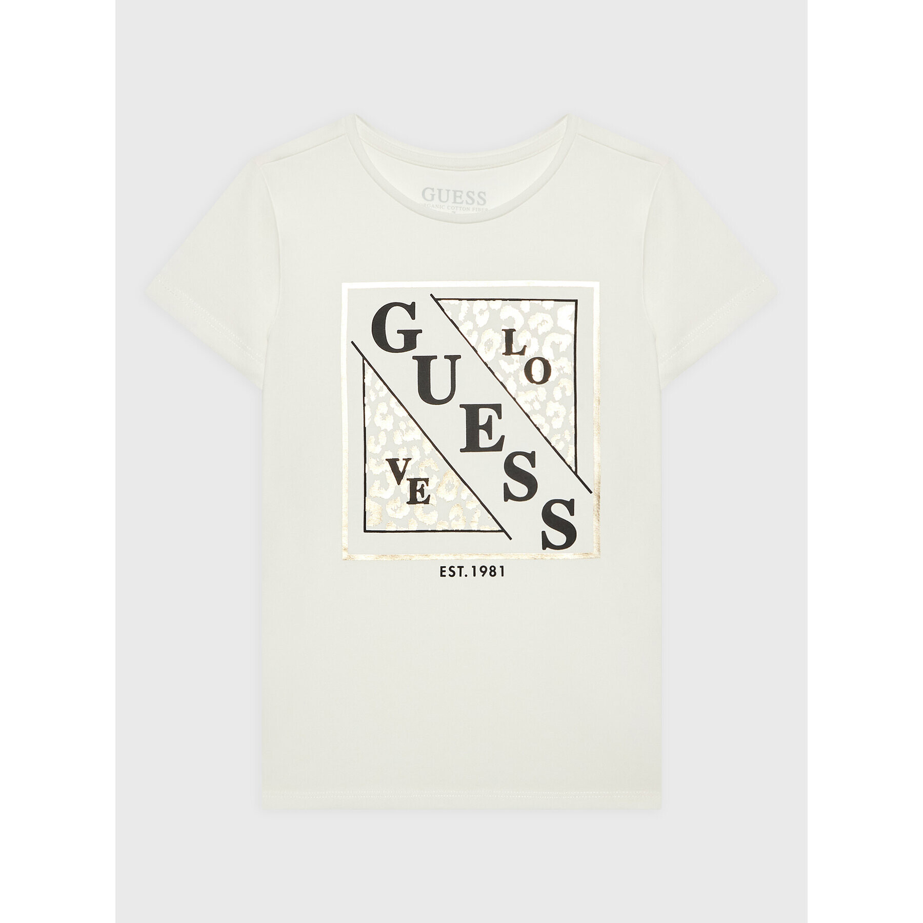 Guess T-Shirt J2BI14 J1311 Béžová Regular Fit - Pepit.cz