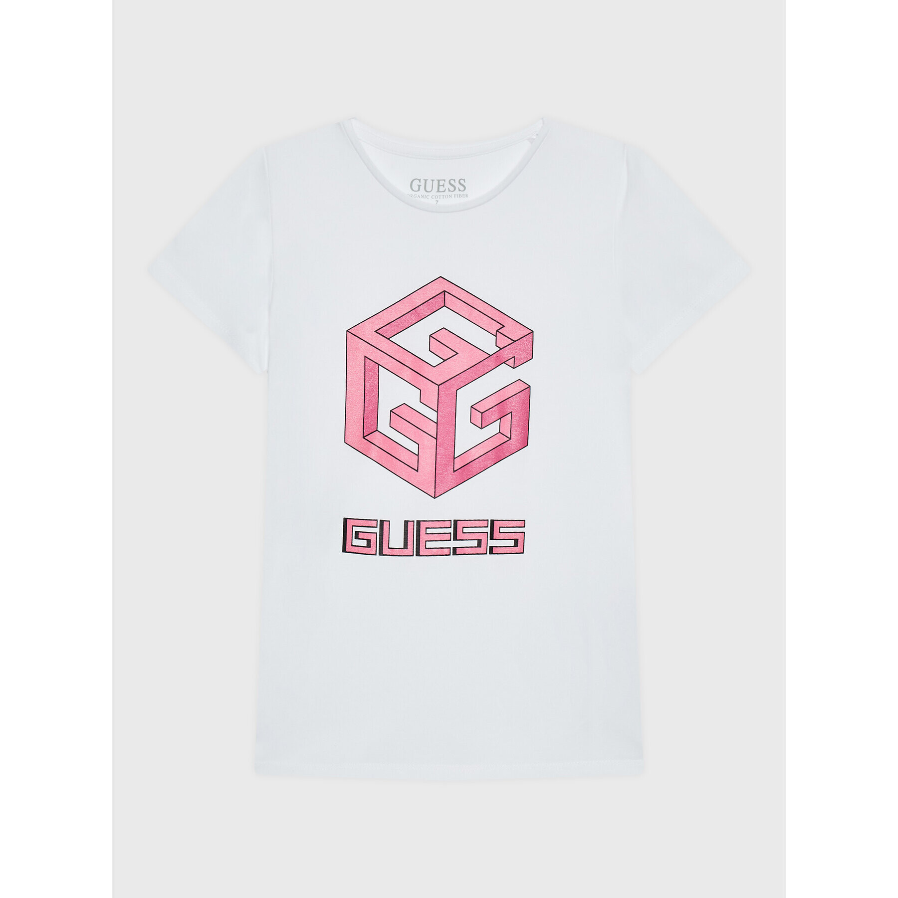 Guess T-Shirt J2BI19 J1311 Bílá Regular Fit - Pepit.cz