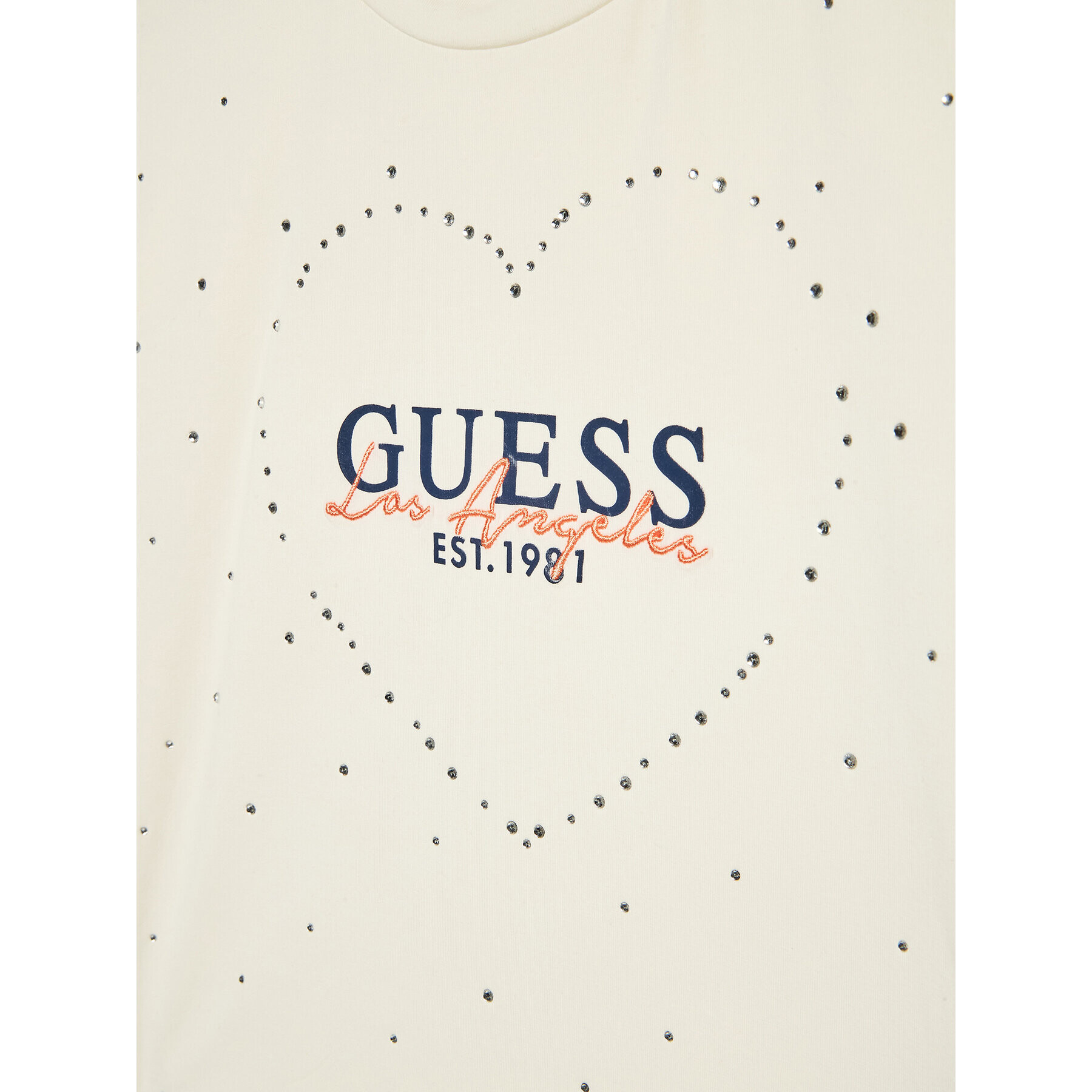 Guess T-Shirt J2BI44 J1311 Béžová Regular Fit - Pepit.cz