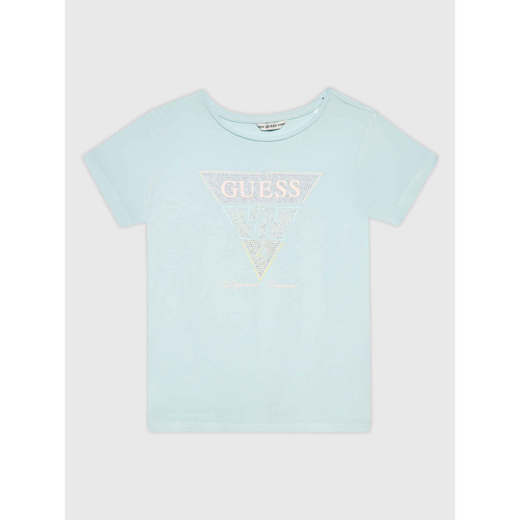 Guess T-Shirt J2GI17 K6YW1 Modrá Regular Fit - Pepit.cz