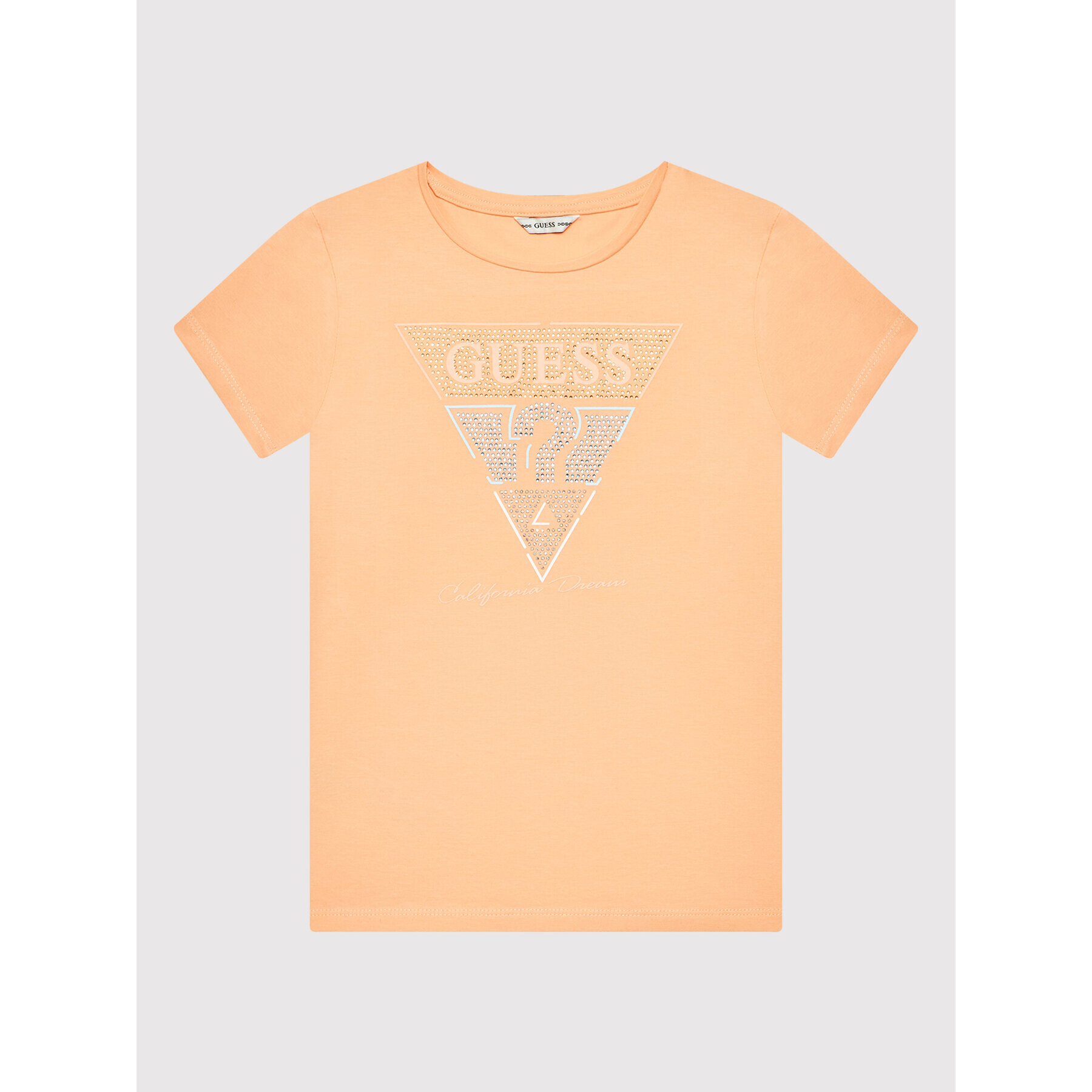 Guess T-Shirt J2GI17 K6YW1 Oranžová Regular Fit - Pepit.cz