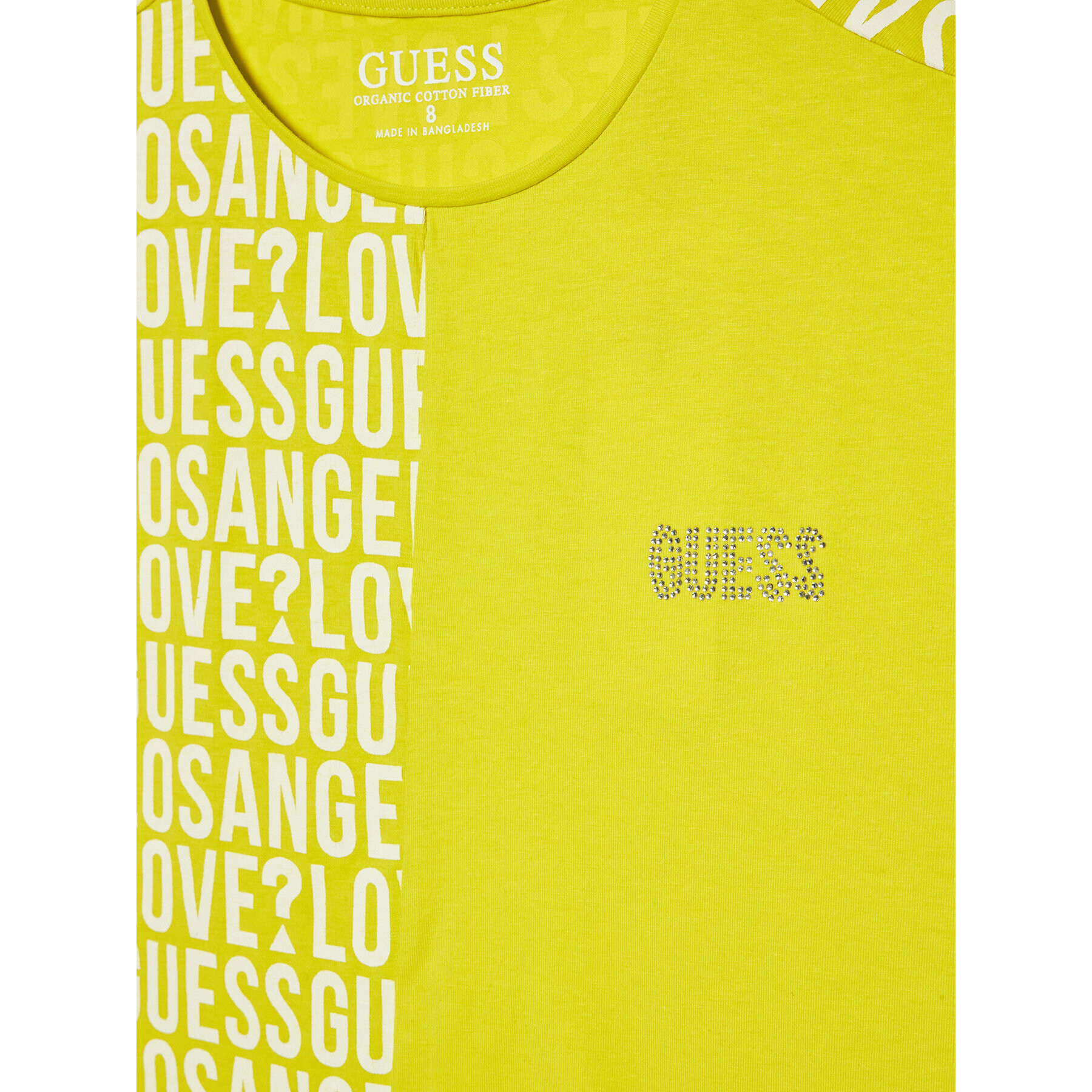 Guess T-Shirt J2RI27 K6YW1 Zelená Regular Fit - Pepit.cz