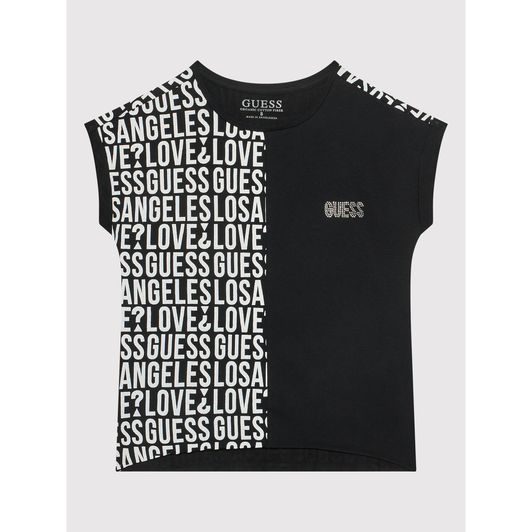 Guess T-Shirt J2RI27K 6YW1 Černá Regular Fit - Pepit.cz