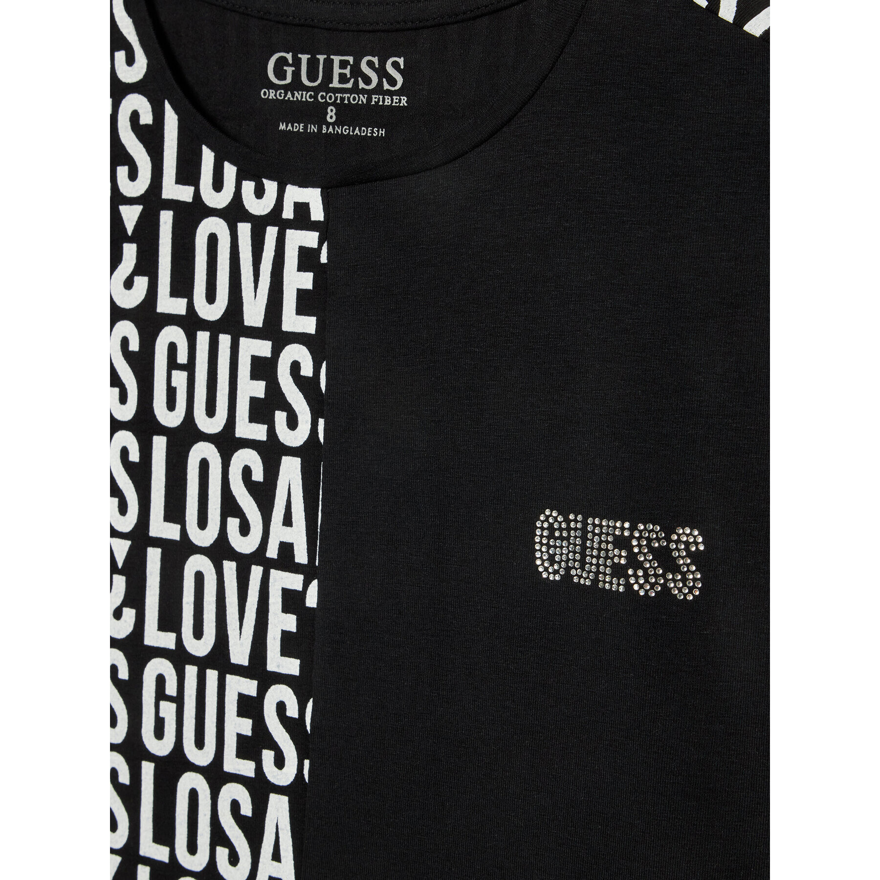 Guess T-Shirt J2RI27K 6YW1 Černá Regular Fit - Pepit.cz